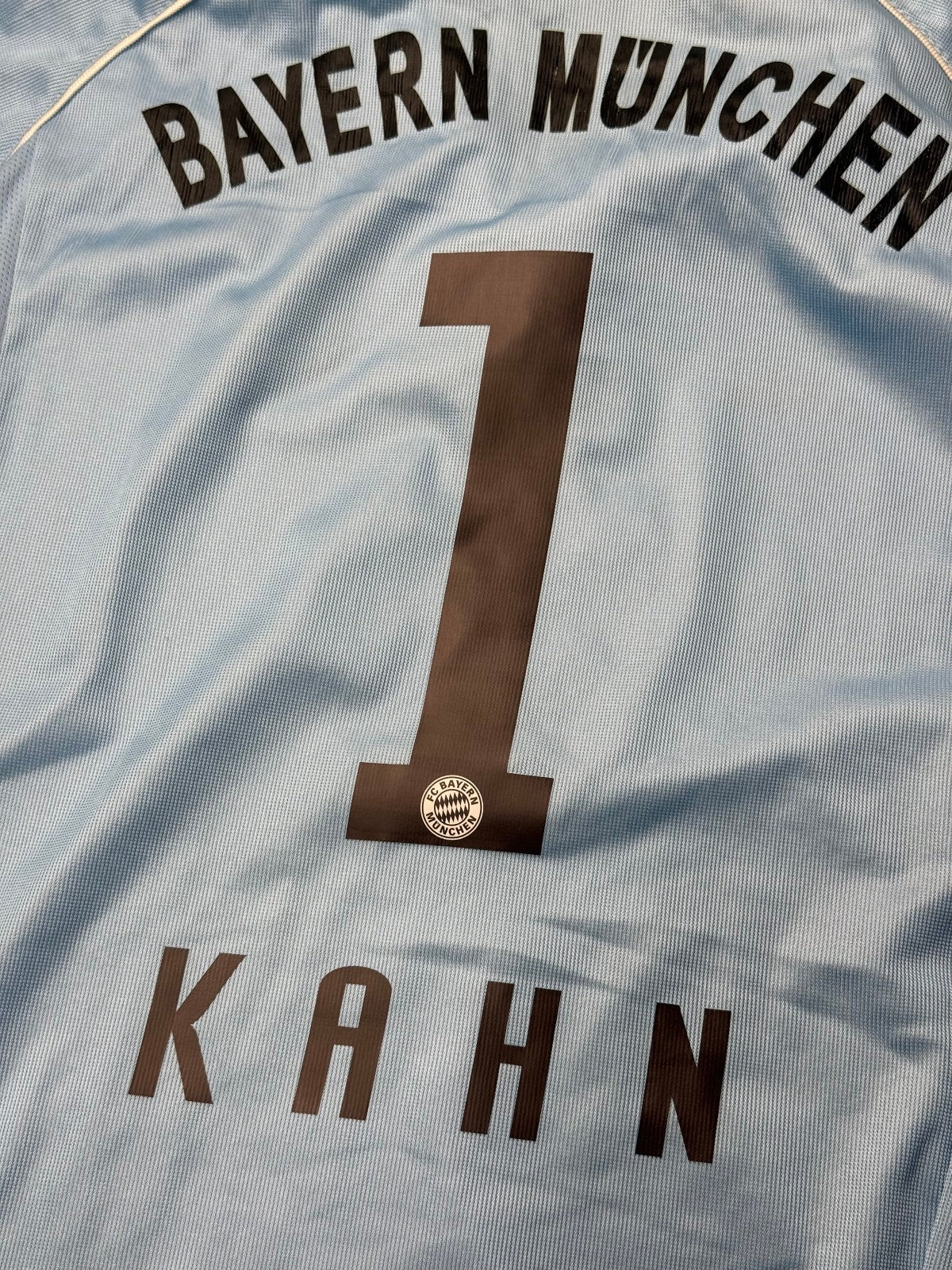 Bayern Munich Adidas 2005/06 Kahn GK T-Com Goalkeeper Maglia Jersey M portiere