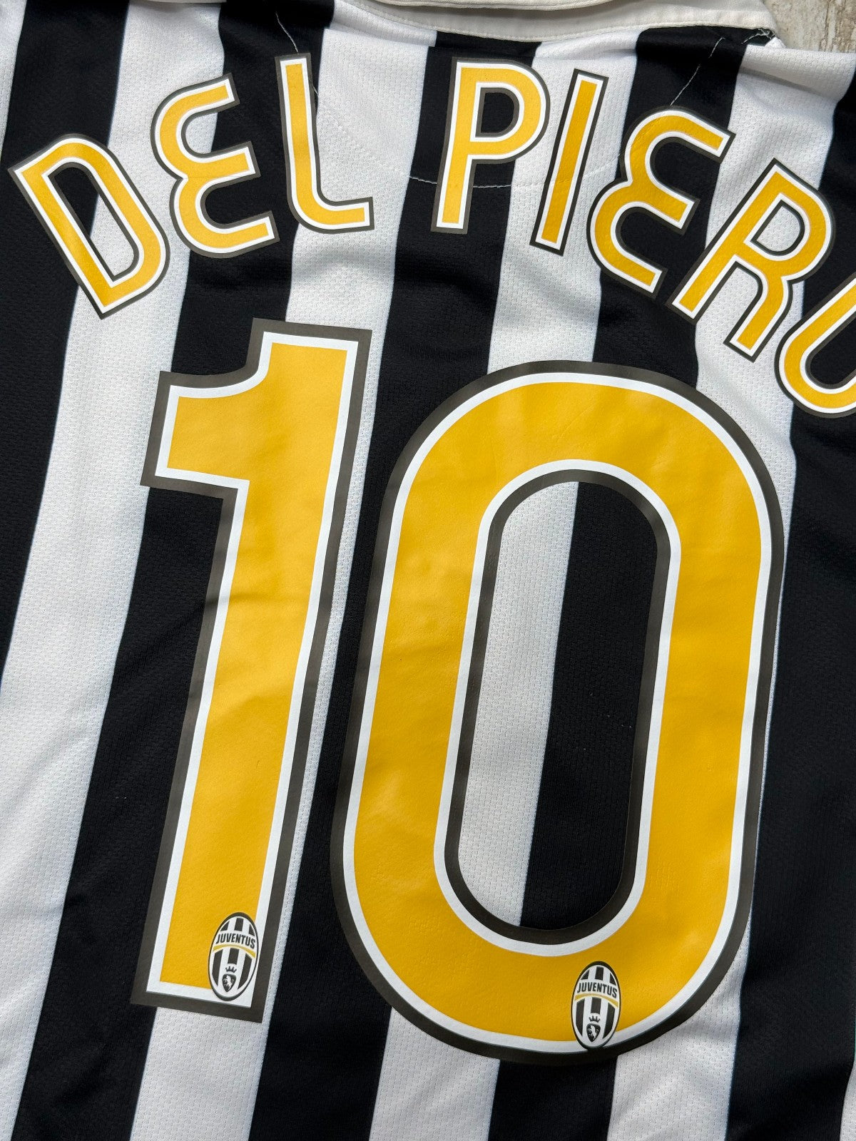 maglia calcio vintage DEL PIERO Juventus NIKE SERIE B 2006 2007 XL