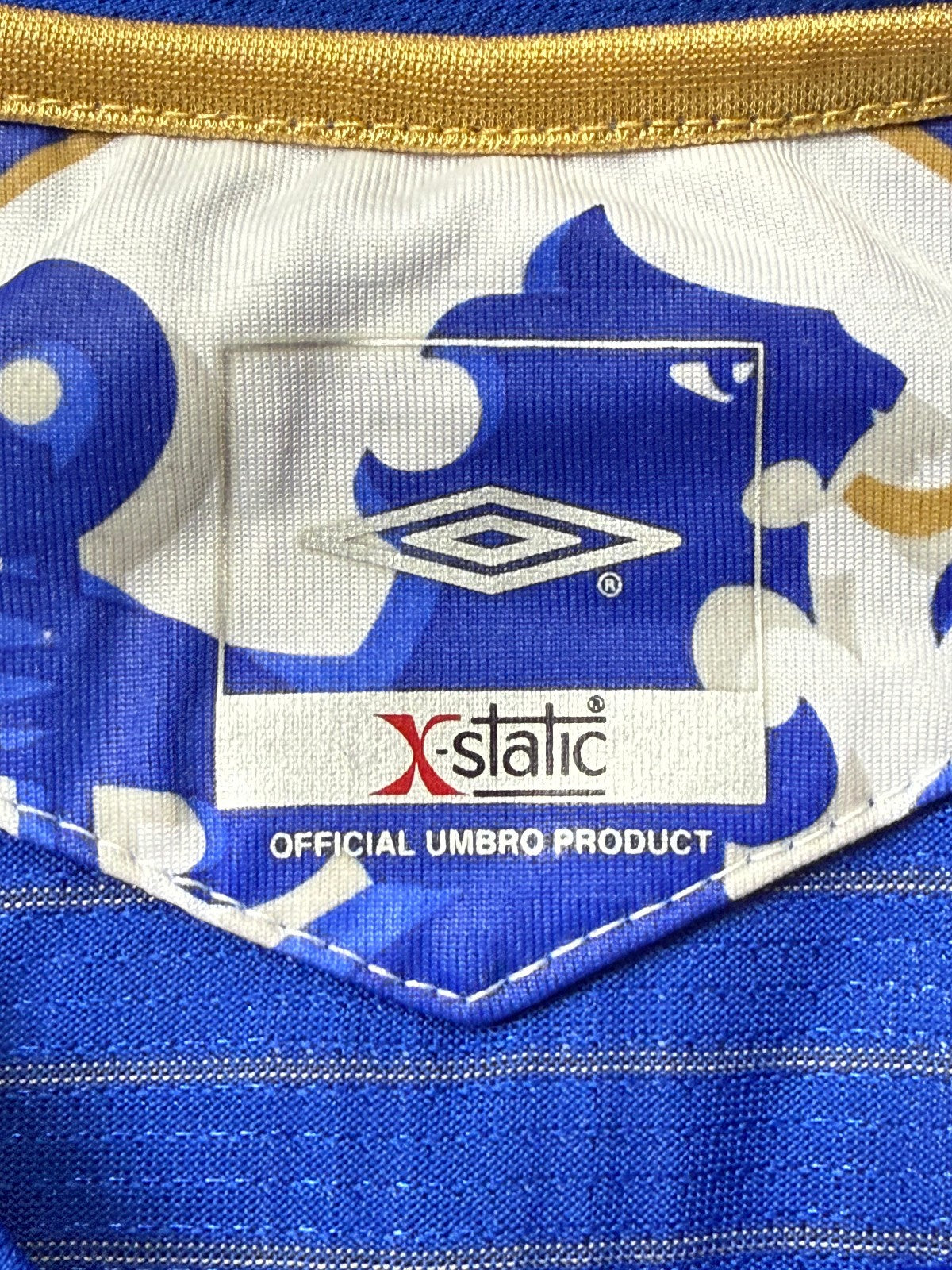 Chelsea Umbro 2005/06 Drogba #15 Champions League Samsung Maglia Jersey L