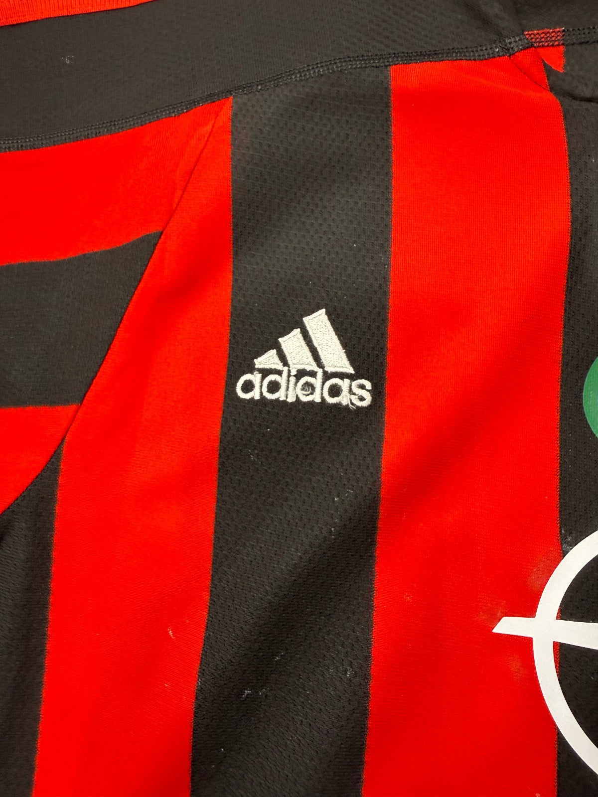 AC Milan Adidas 2003/04 Shevchenko #7 Meriva Maglia Home Jersey Vintage S