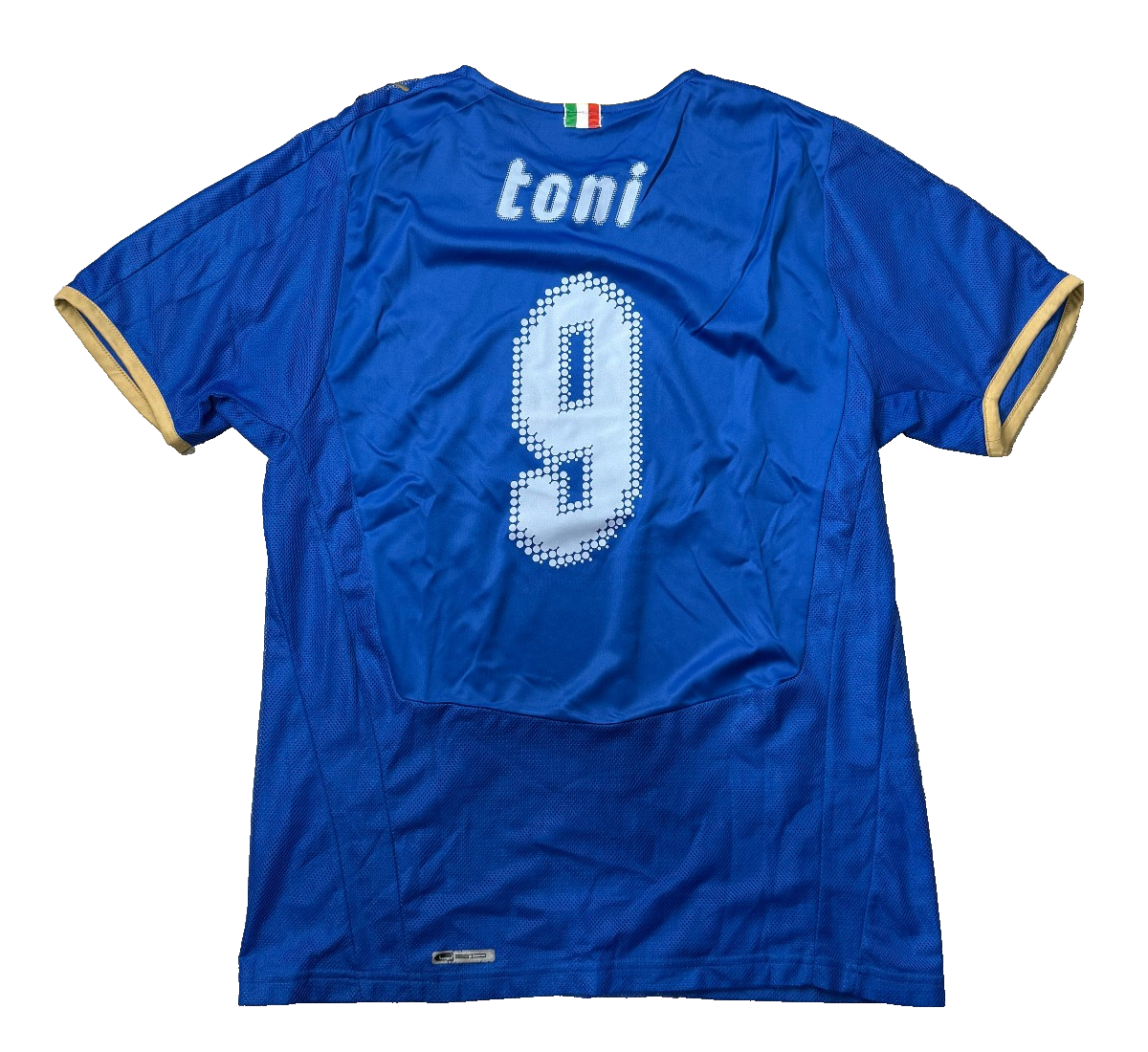 maglia calcio vintage Italia EURO 2008 store TONI home PUMA M
