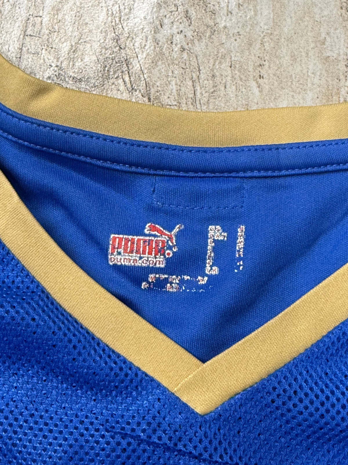 maglia calcio vintage Italia EURO 2008 store TONI home PUMA M