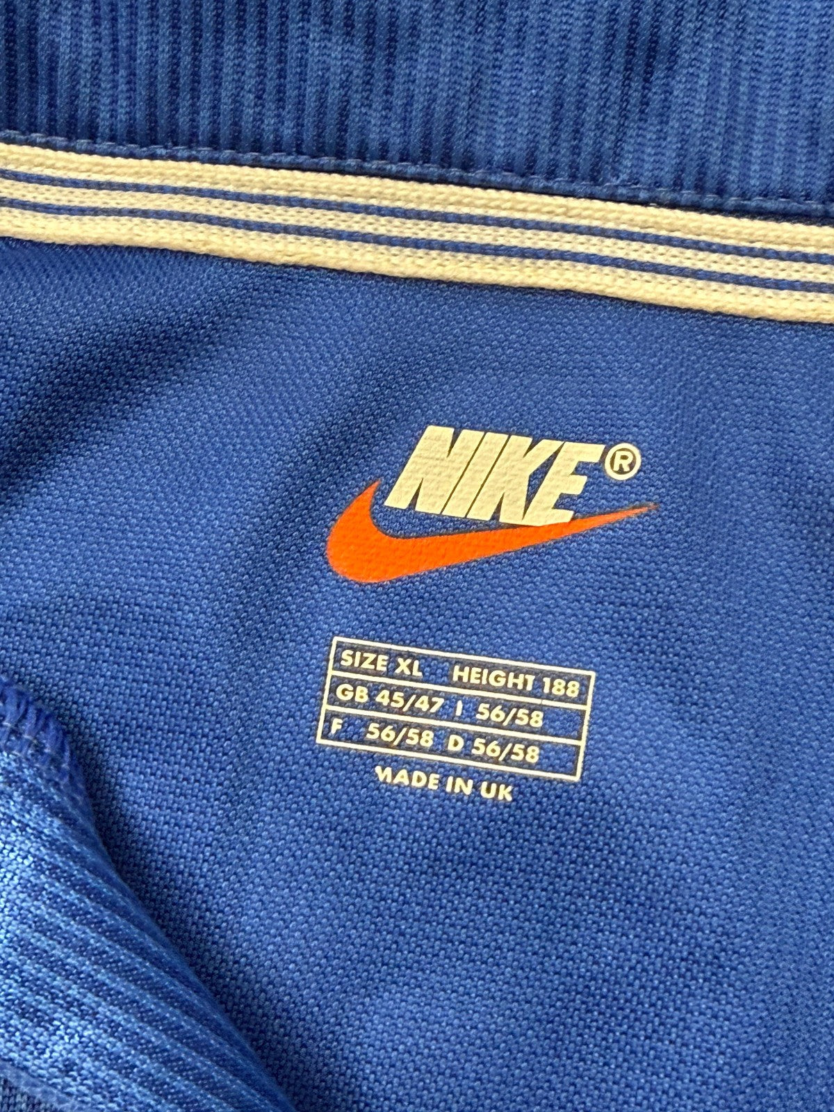 maglia calcio vintage Nike Italia Italy FIFA World Cup BAGGIO 1998 Dri FIT XL