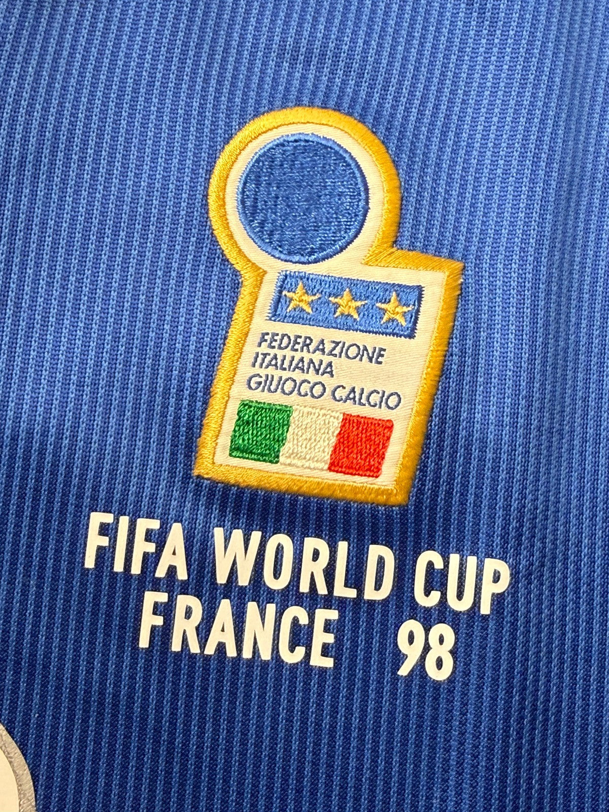 maglia calcio vintage Nike Italia Italy FIFA World Cup BAGGIO 1998 Dri FIT XL