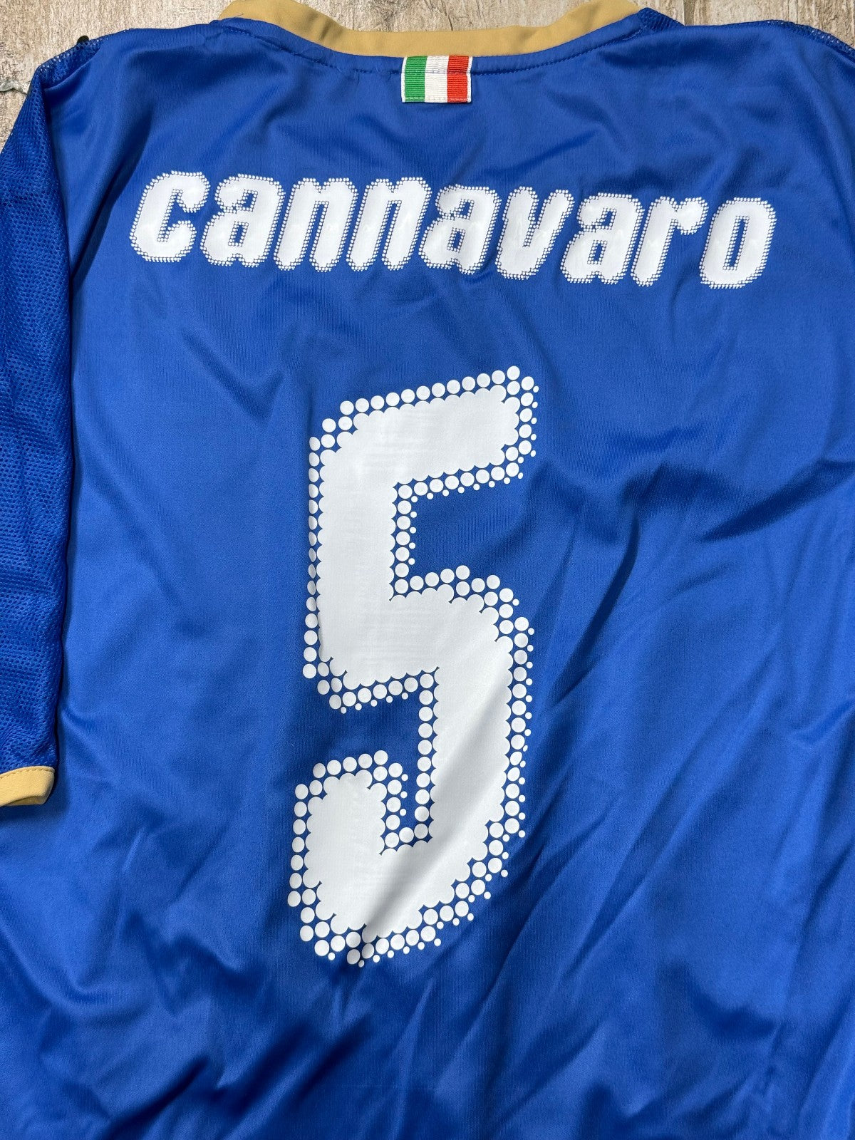 maglia calcio vintage Italia EURO 2008 store CANNAVARO home PUMA M