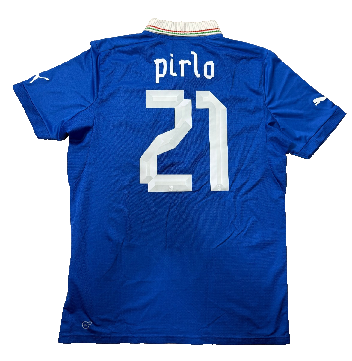 maglia italia PIRLO Euro 2012 Europei Jersey home L player issue Puma shirt