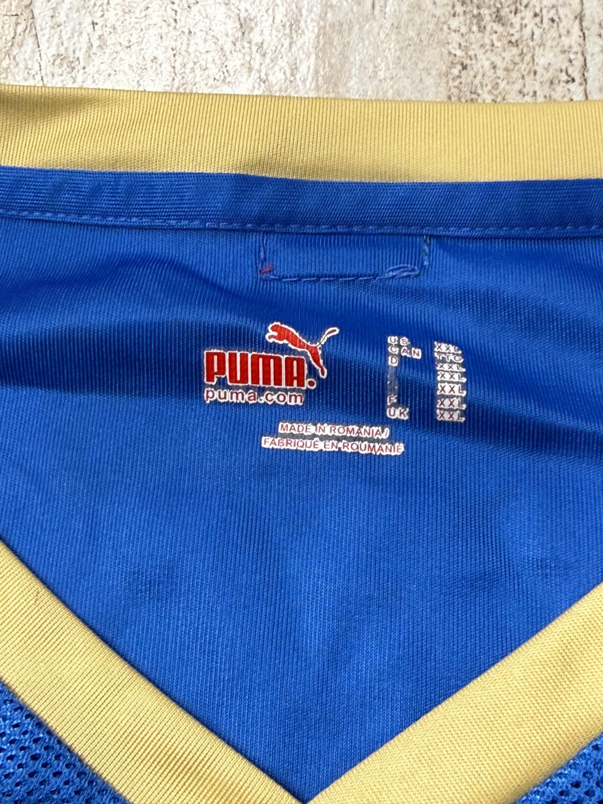 maglia calcio vintage Italia EURO 2008 store MATERAZZI home PUMA XXL