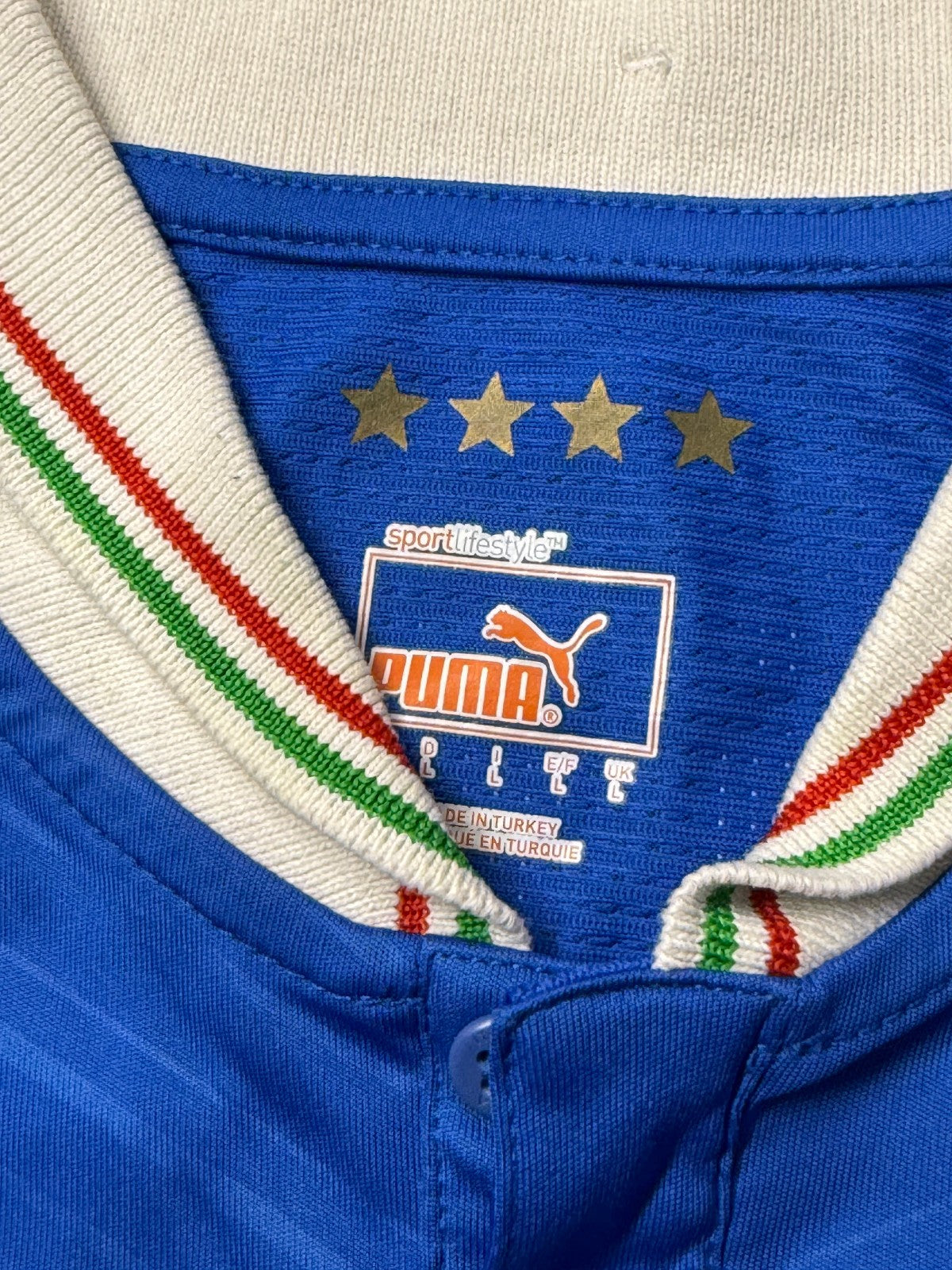 maglia italia PIRLO Euro 2012 Europei Jersey home L player issue Puma shirt
