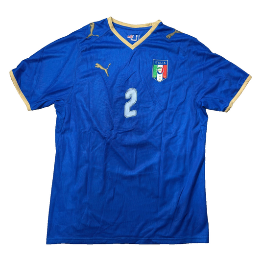 maglia calcio vintage Italia EURO 2008 store PANUCCI home PUMA M