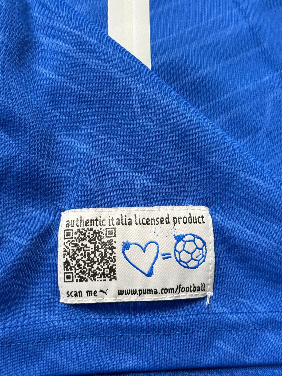 maglia italia PIRLO Euro 2012 Europei Jersey home L player issue Puma shirt