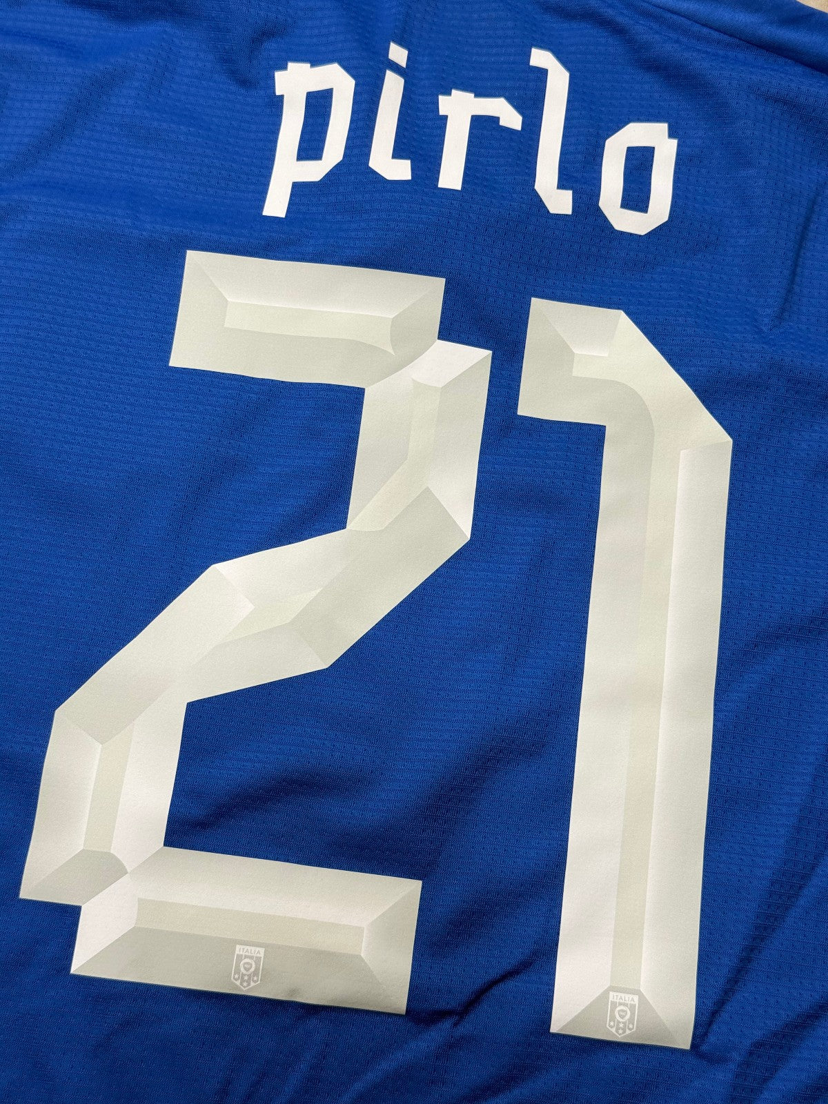 maglia italia PIRLO Euro 2012 Europei Jersey home L player issue Puma shirt