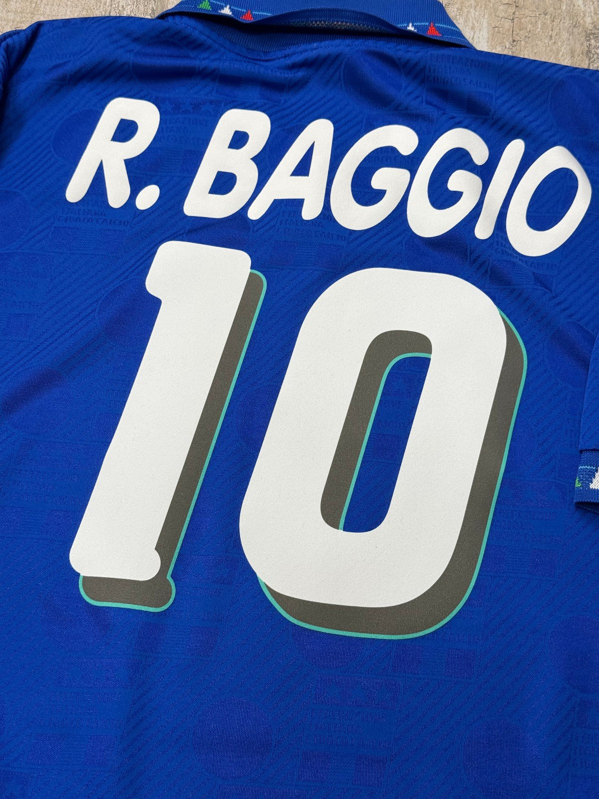 maglia calcio vintage Baggio diadora ITALIA 1994 world cup made in Italy XL