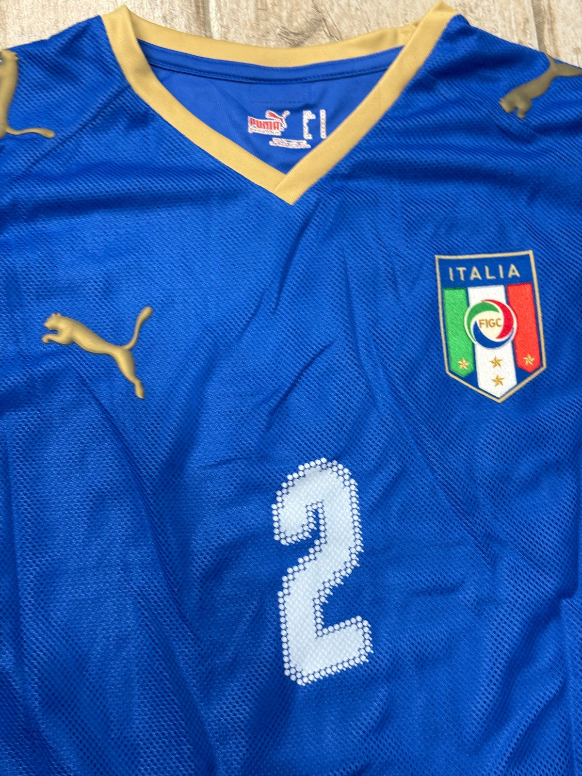 maglia calcio vintage Italia EURO 2008 store PANUCCI home PUMA M