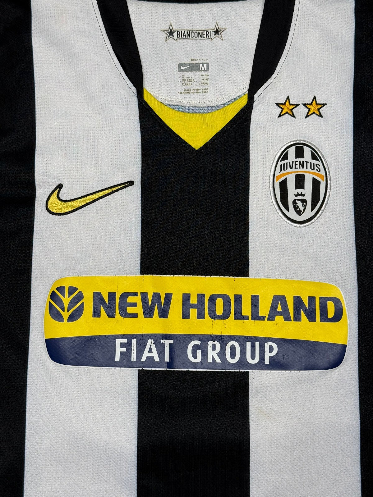 maglia calcio vintage Juventus TREZEGUET serie A  2009-10 home M NIKE