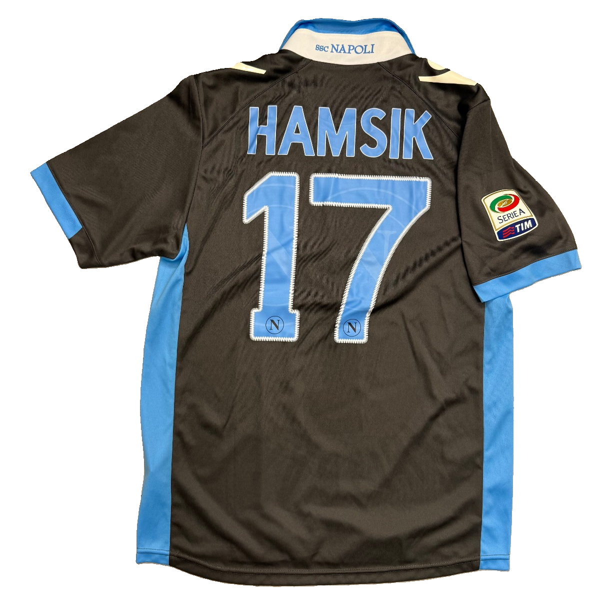 maglia calcio vintage Napoli Macron Hamsik 2011 2012 away LETE MSC M