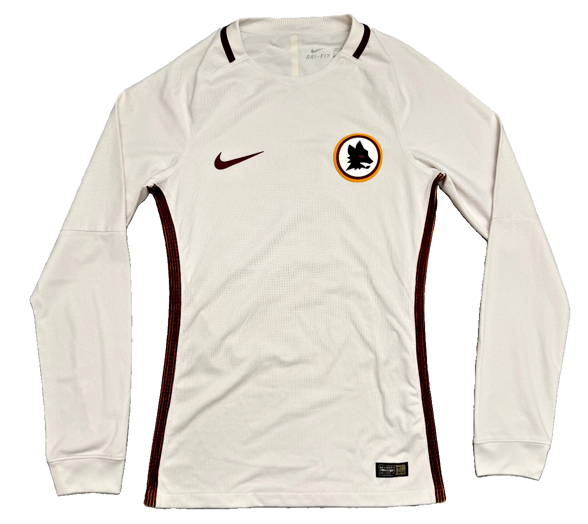 Maglia calcio vintage Roma TOTTI shirt 2016 2017 JERSEY NIKE player issue S