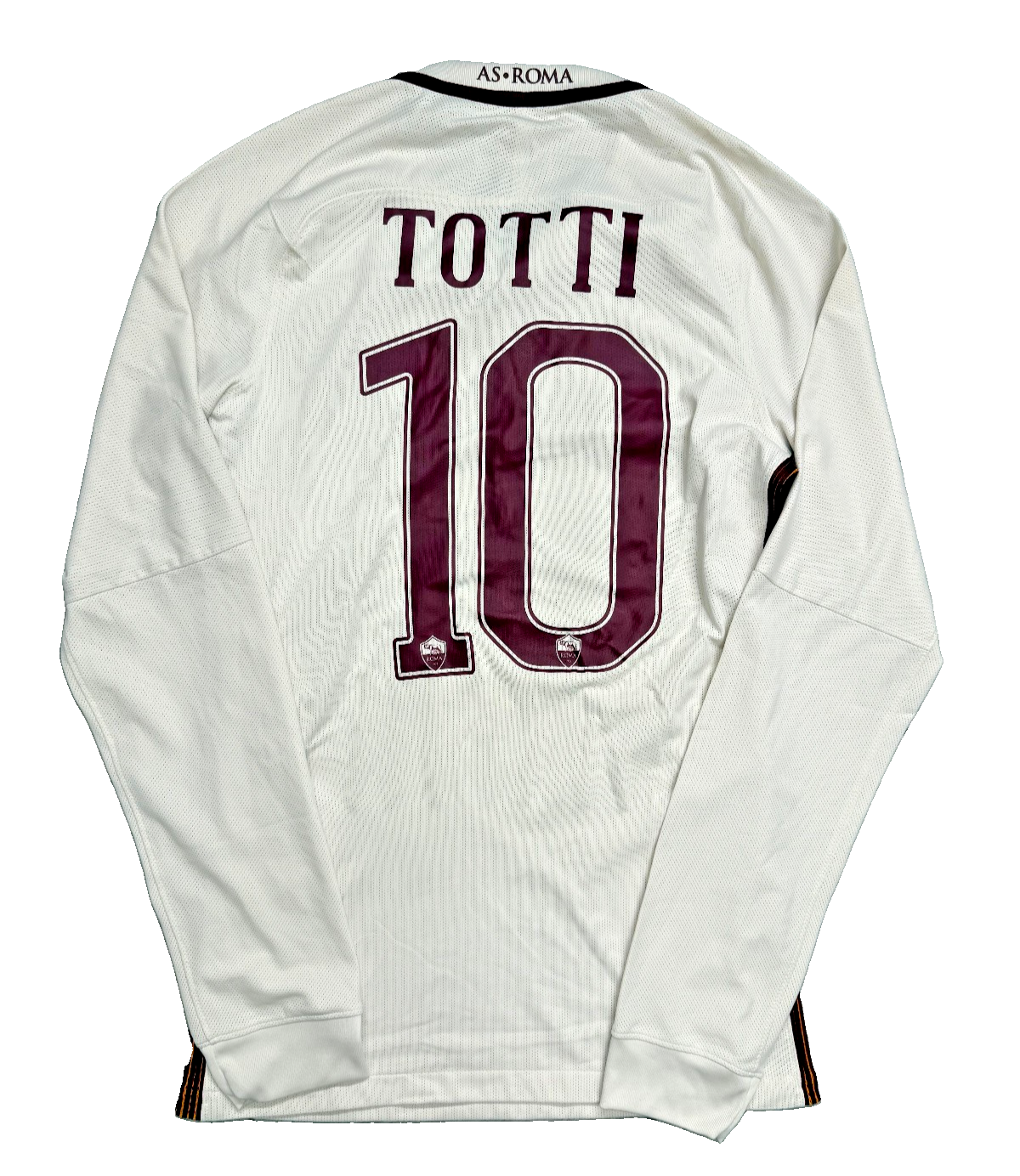 Maglia calcio vintage Roma TOTTI shirt 2016 2017 JERSEY NIKE player issue S