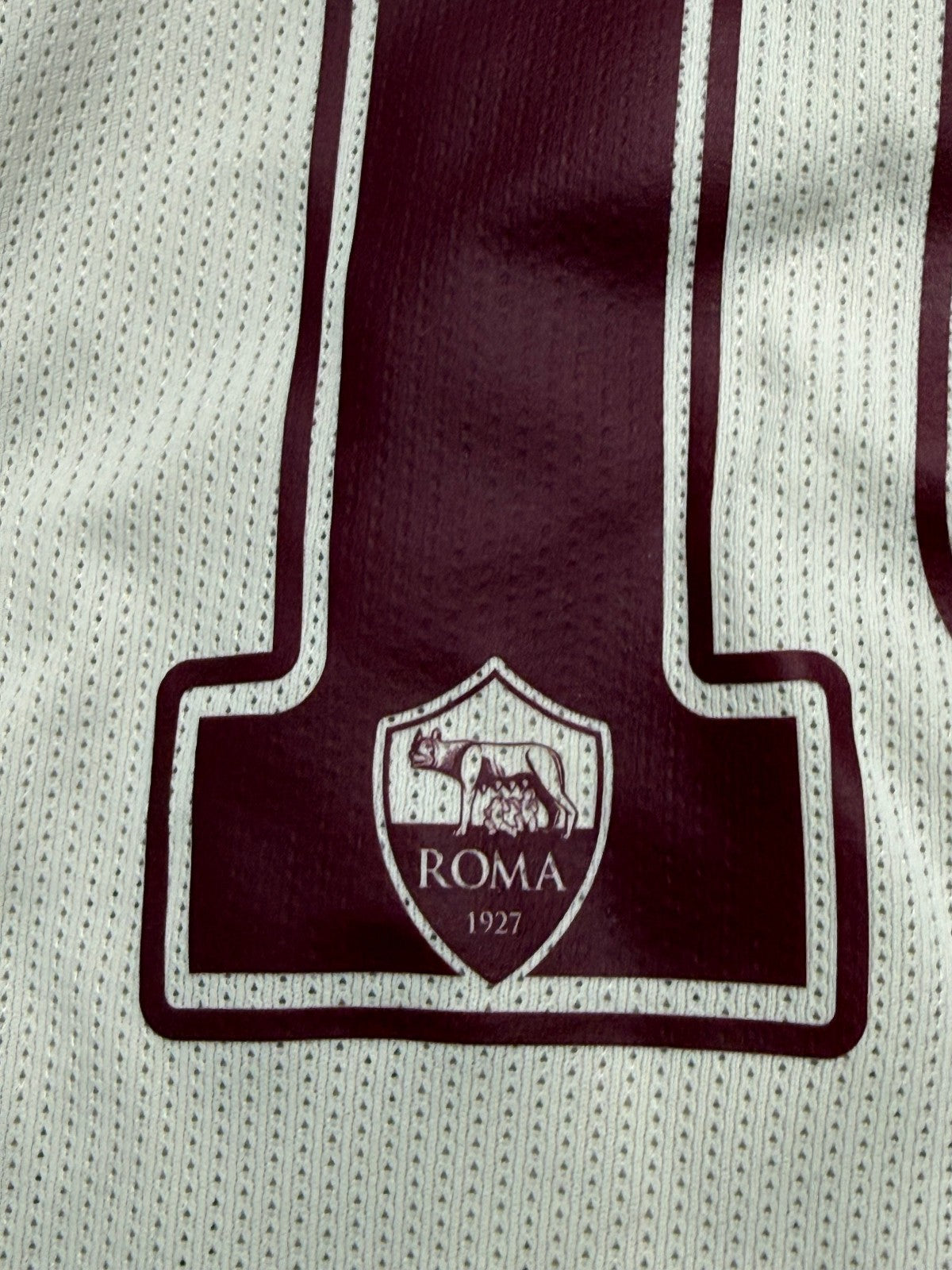 Maglia calcio vintage Roma TOTTI shirt 2016 2017 JERSEY NIKE player issue S