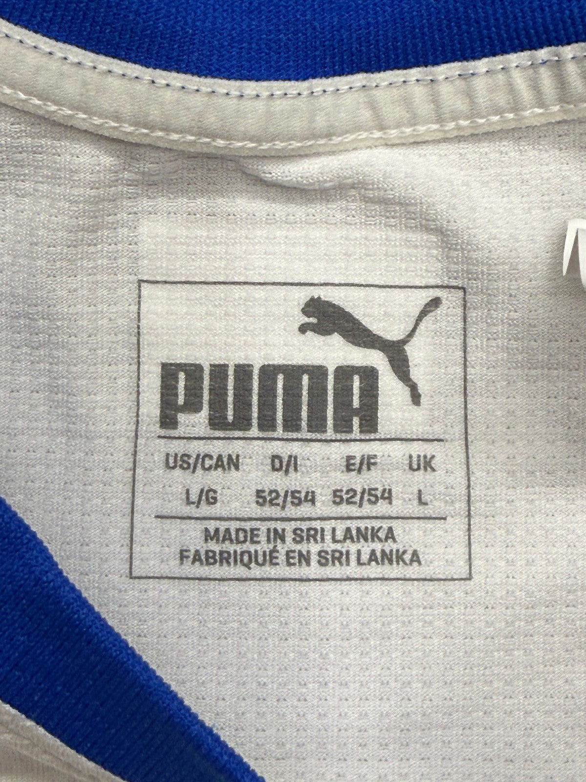 Italia shirt Puma 2018 Insigne 10 Maglia Away Nazionale Italiana L vs ARGENTINA