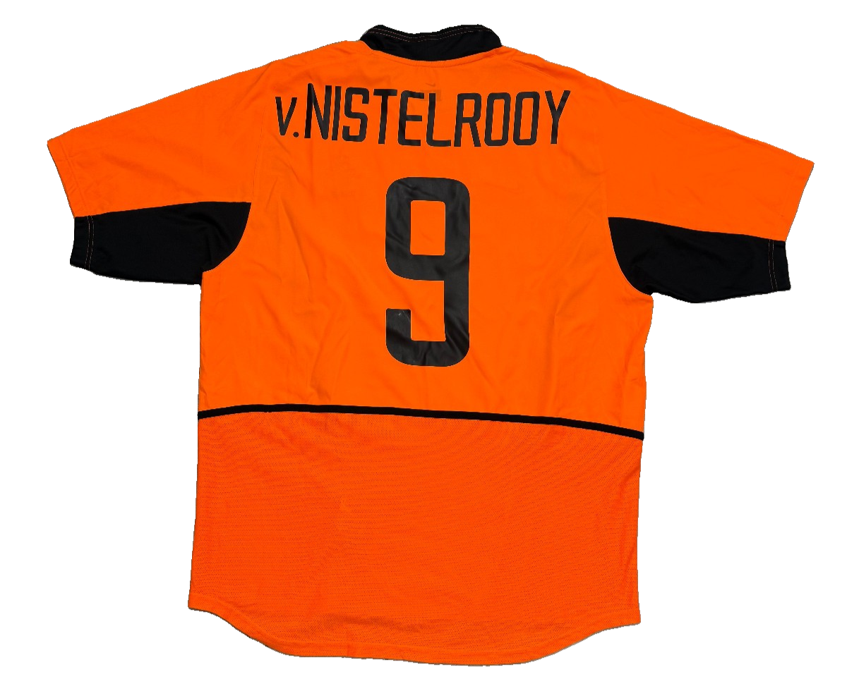 maglia calcio vintage Holland Olanda Netherlands Van Nistelrooy 2002 Nike