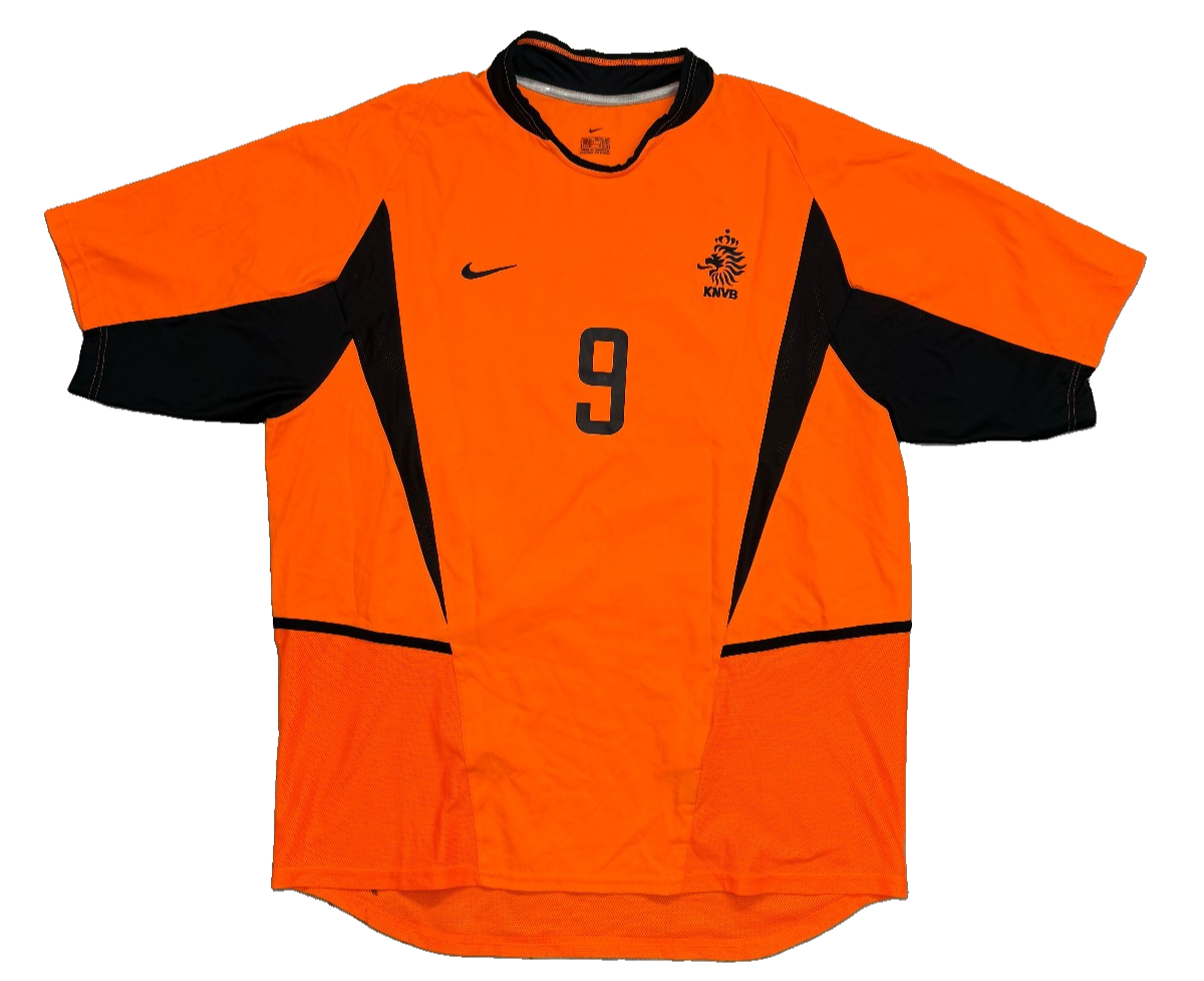 maglia calcio vintage Holland Olanda Netherlands Van Nistelrooy 2002 Nike