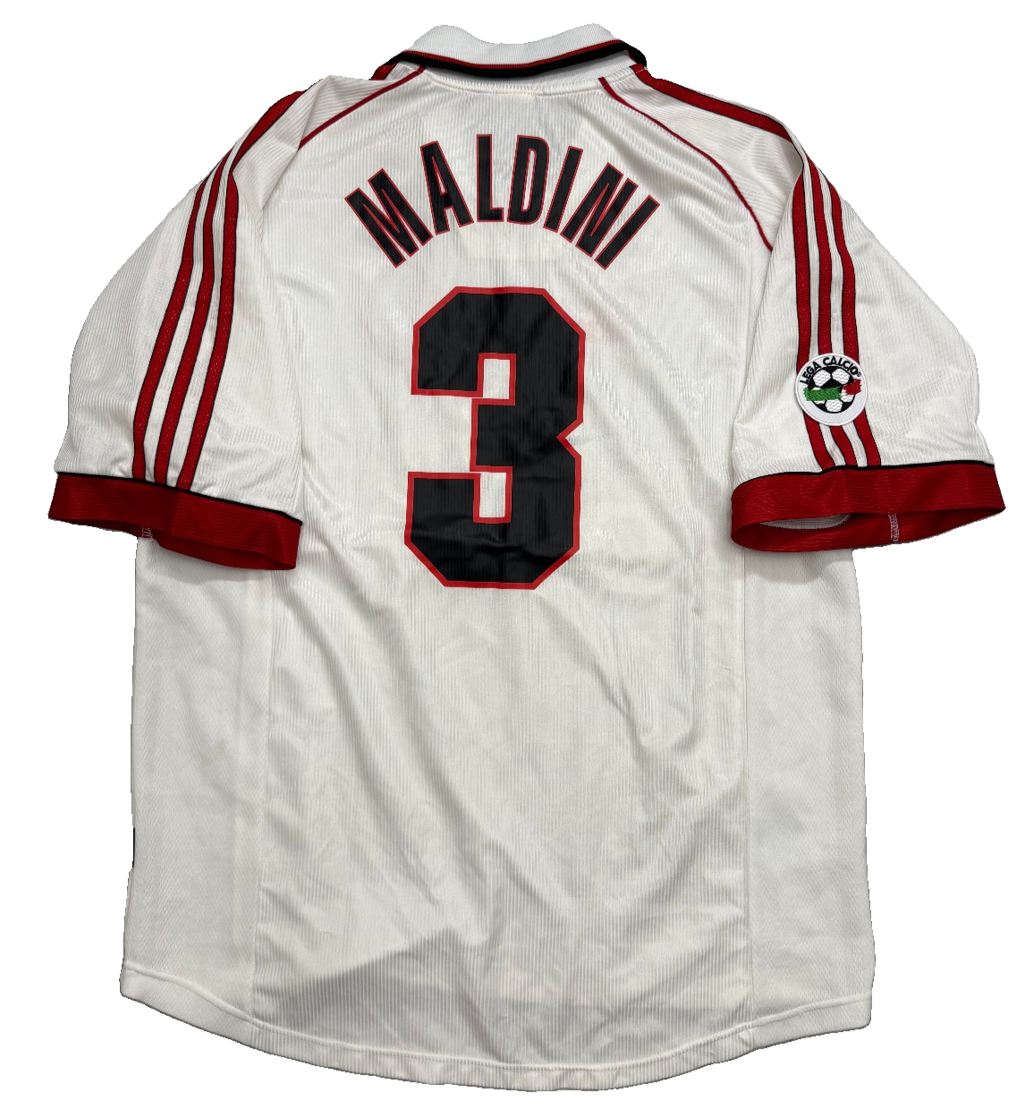 Maglia calcio vintage MALDINI shirt AC Milan Opel 1998 1999 Adidas away