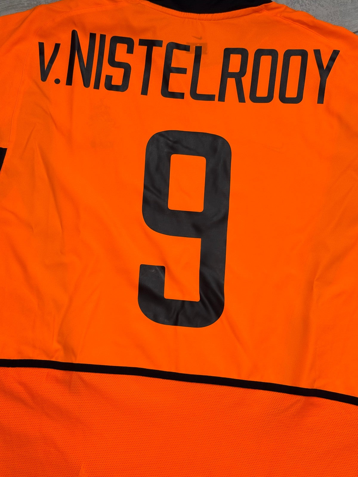 maglia calcio vintage Holland Olanda Netherlands Van Nistelrooy 2002 Nike