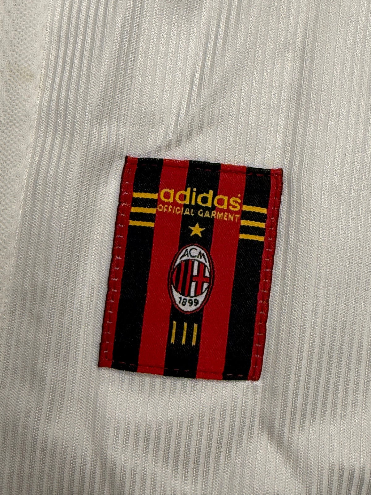 Maglia calcio vintage MALDINI shirt AC Milan Opel 1998 1999 Adidas away
