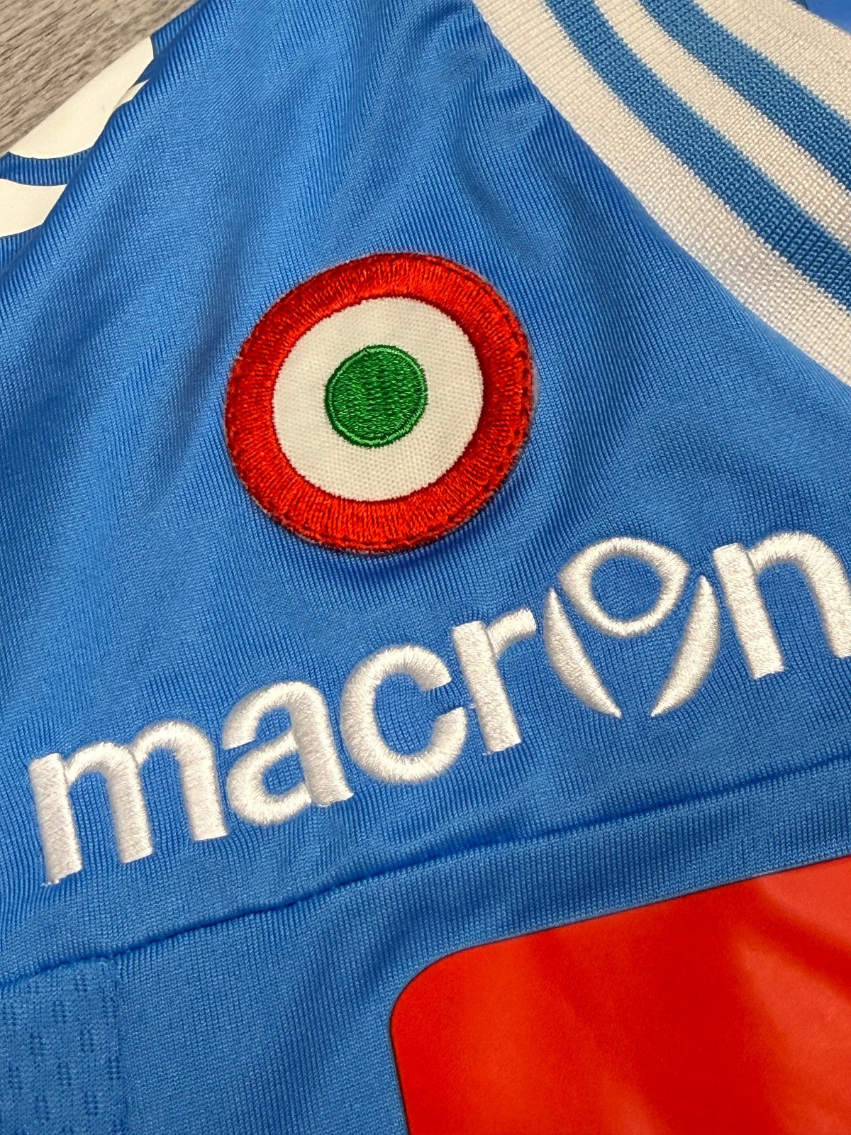 maglia calcio vintage Napoli Cavani home 2012 2013 shirt Jersey Macron L Lete