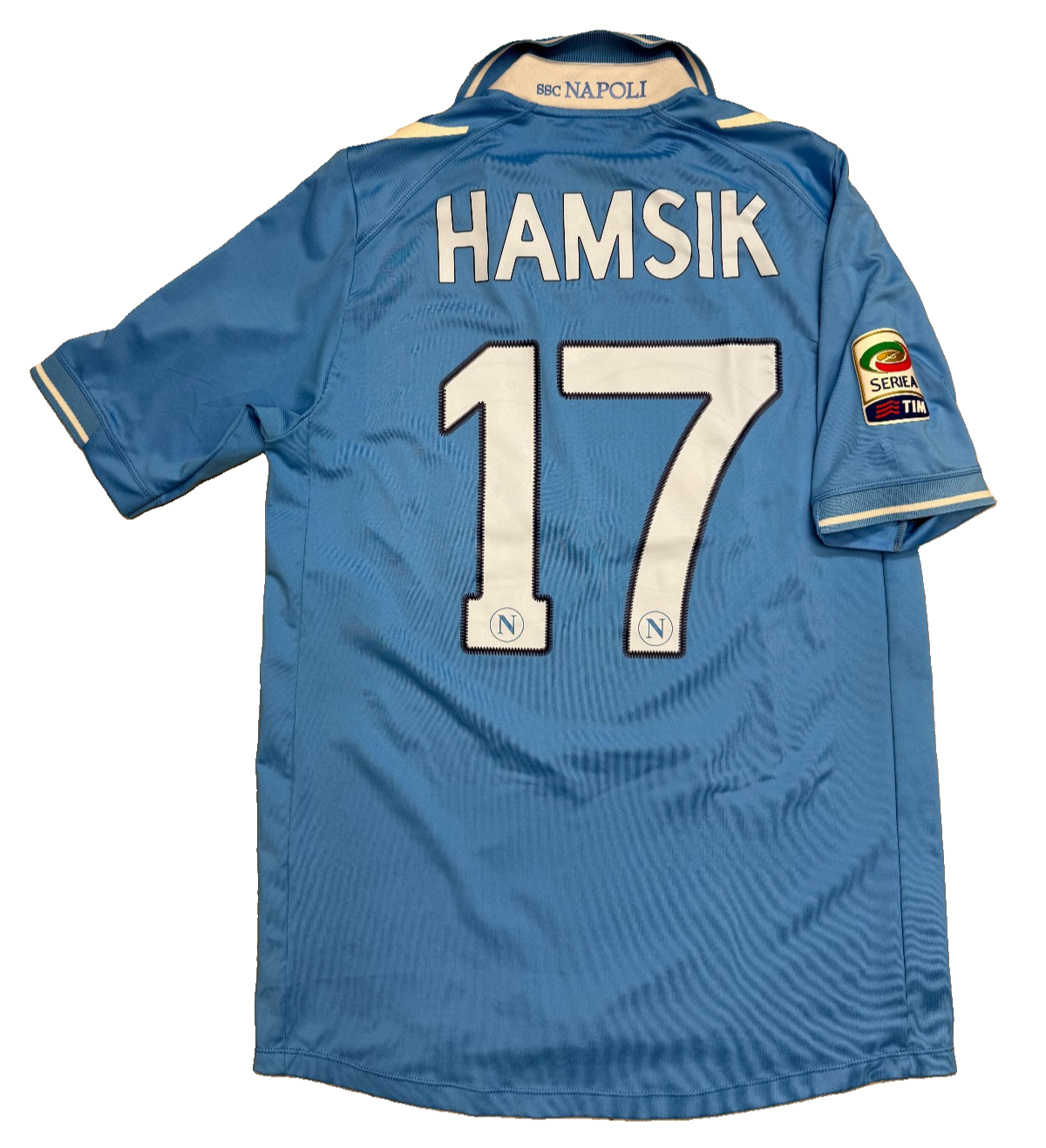 maglia calcio vintage Napoli Macron Hamsik 2011 2012 home LETE MSC XL