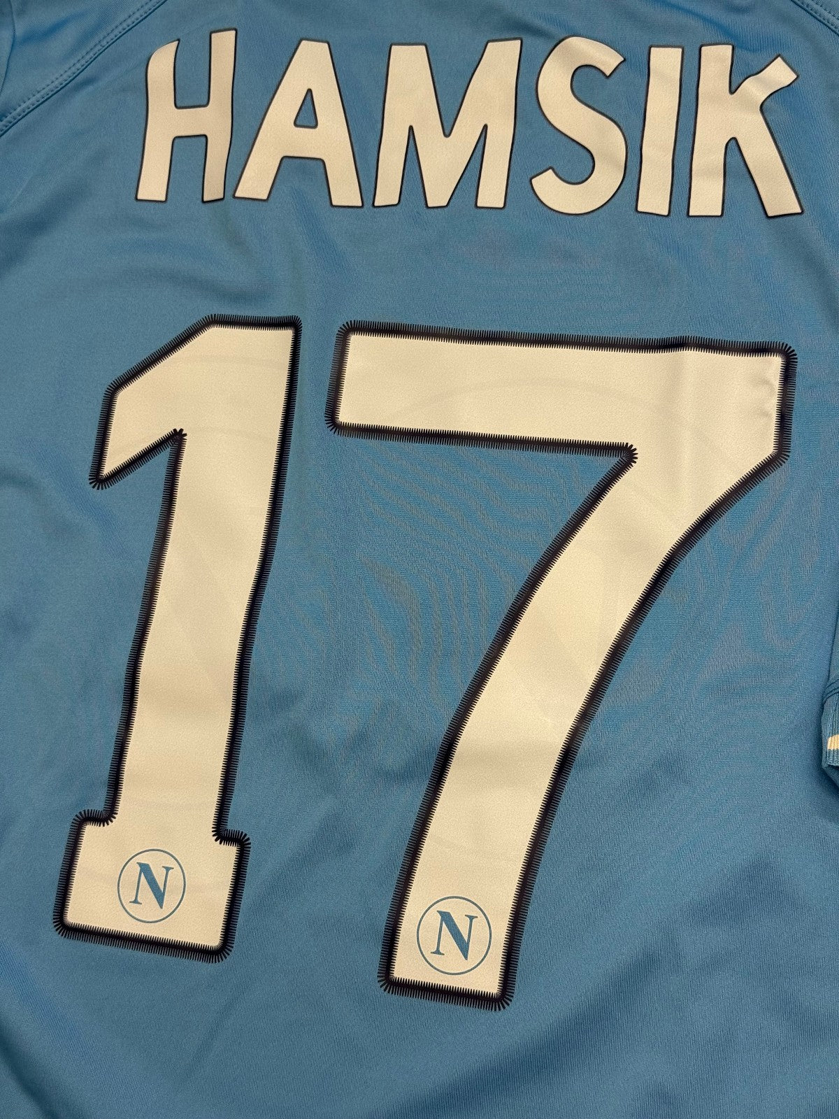 maglia calcio vintage Napoli Macron Hamsik 2011 2012 home LETE MSC XL
