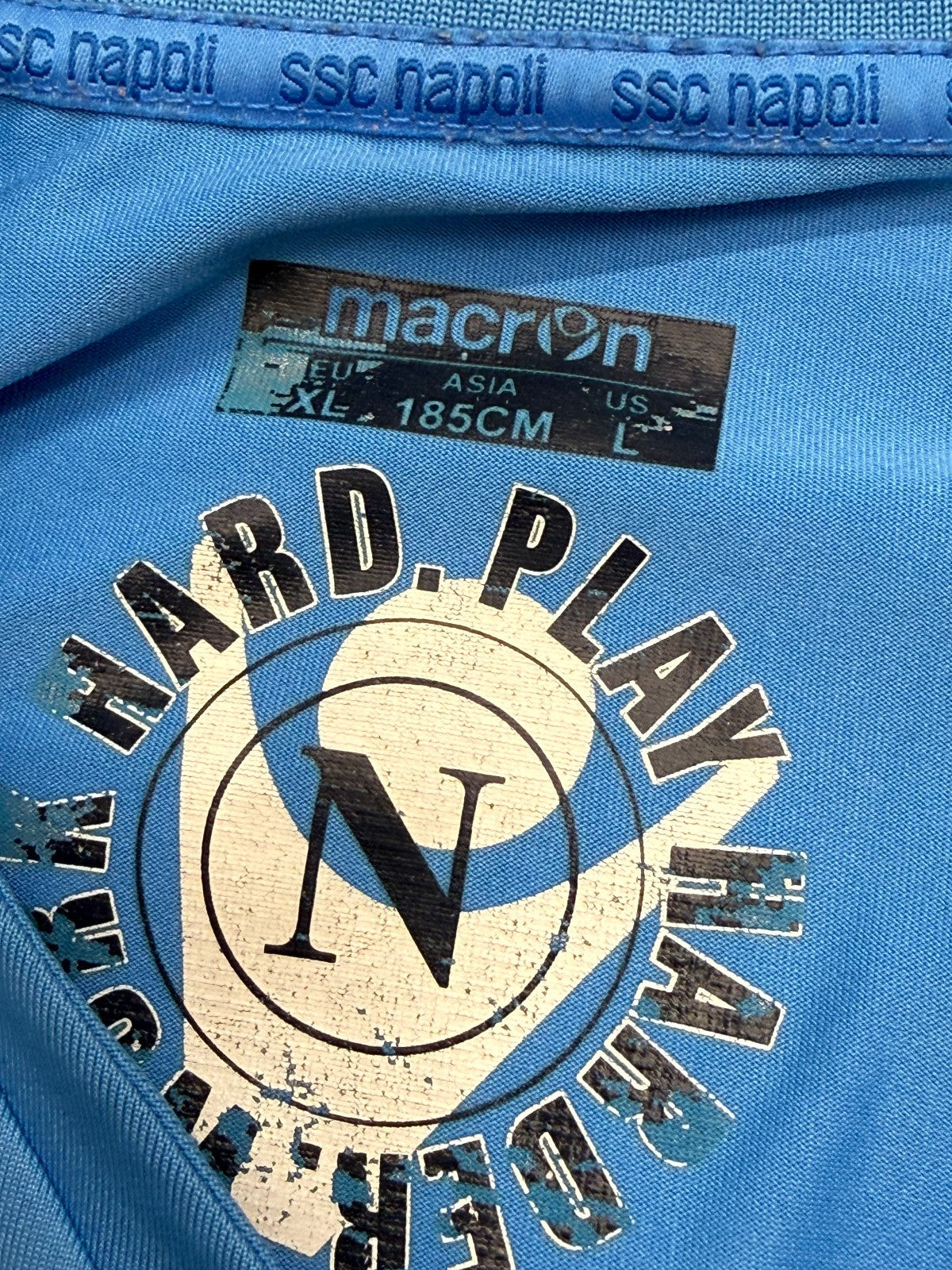 maglia calcio vintage Napoli Macron Hamsik 2011 2012 home LETE MSC XL