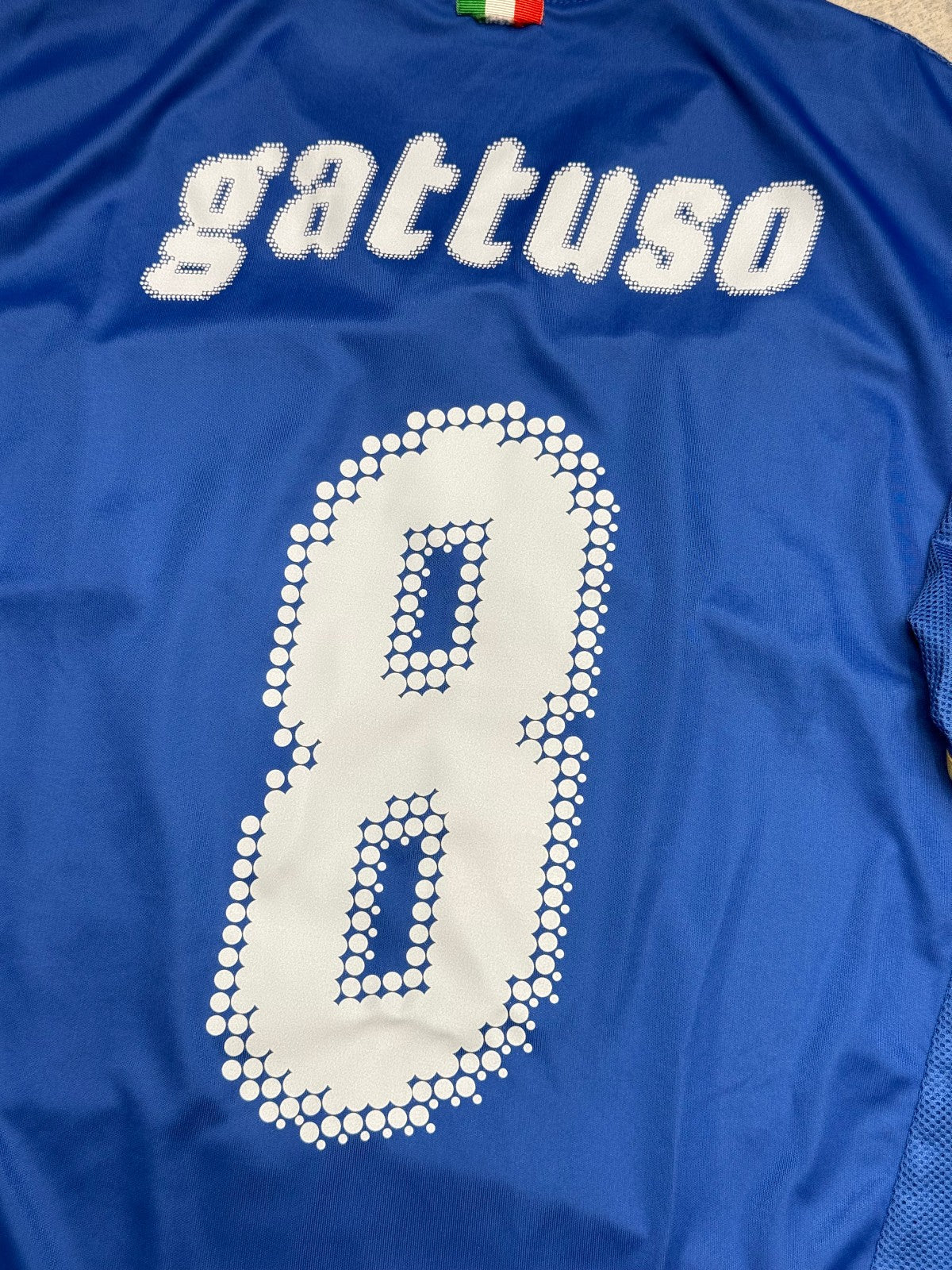 maglia calcio vintage Italia EURO 2008 store GATTUSO home PUMA M