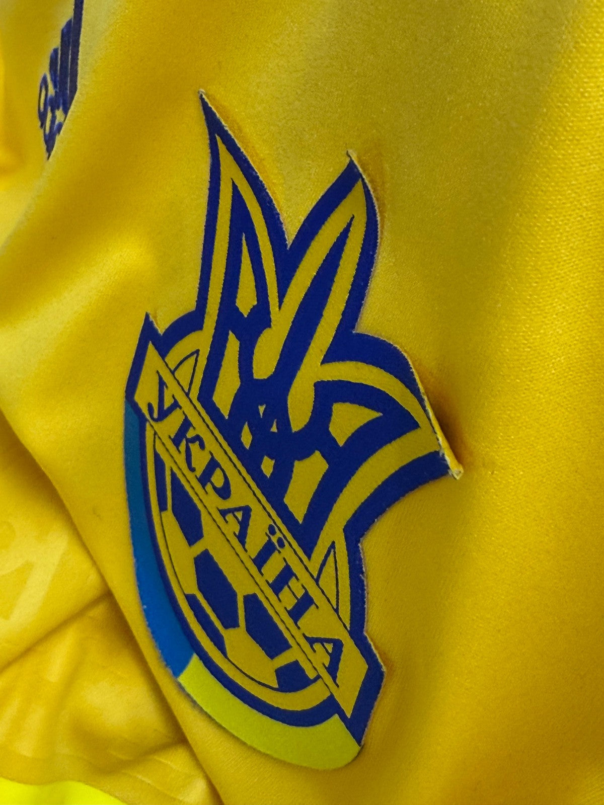Maglia Ucraina Adidas Shevchenko 7 Vintage home Ukraine shirt EURO 2012 Taglia L