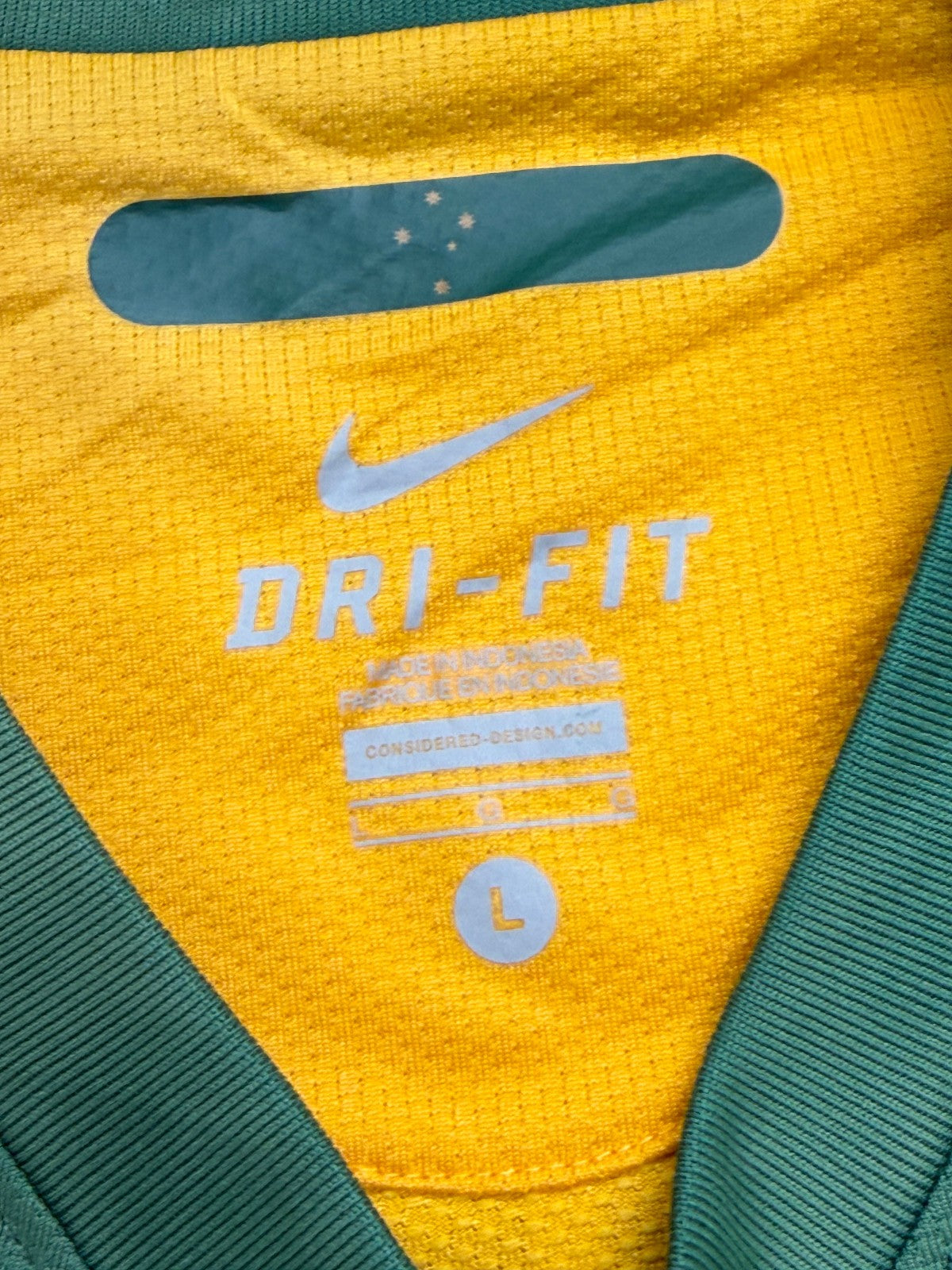 Australia Nike 2008-2010 Bresciano 23 Maglia Vintage L World Cup Qualifiers