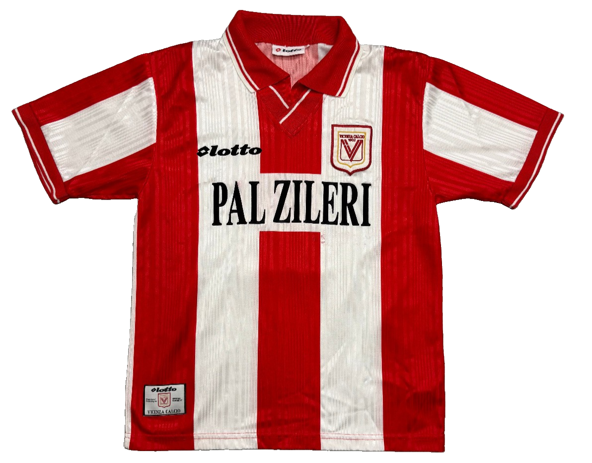 Maglia Vicenza Calcio Vintage Lotto 1997-1998 Iannuzzi #11 Pal Zileri
