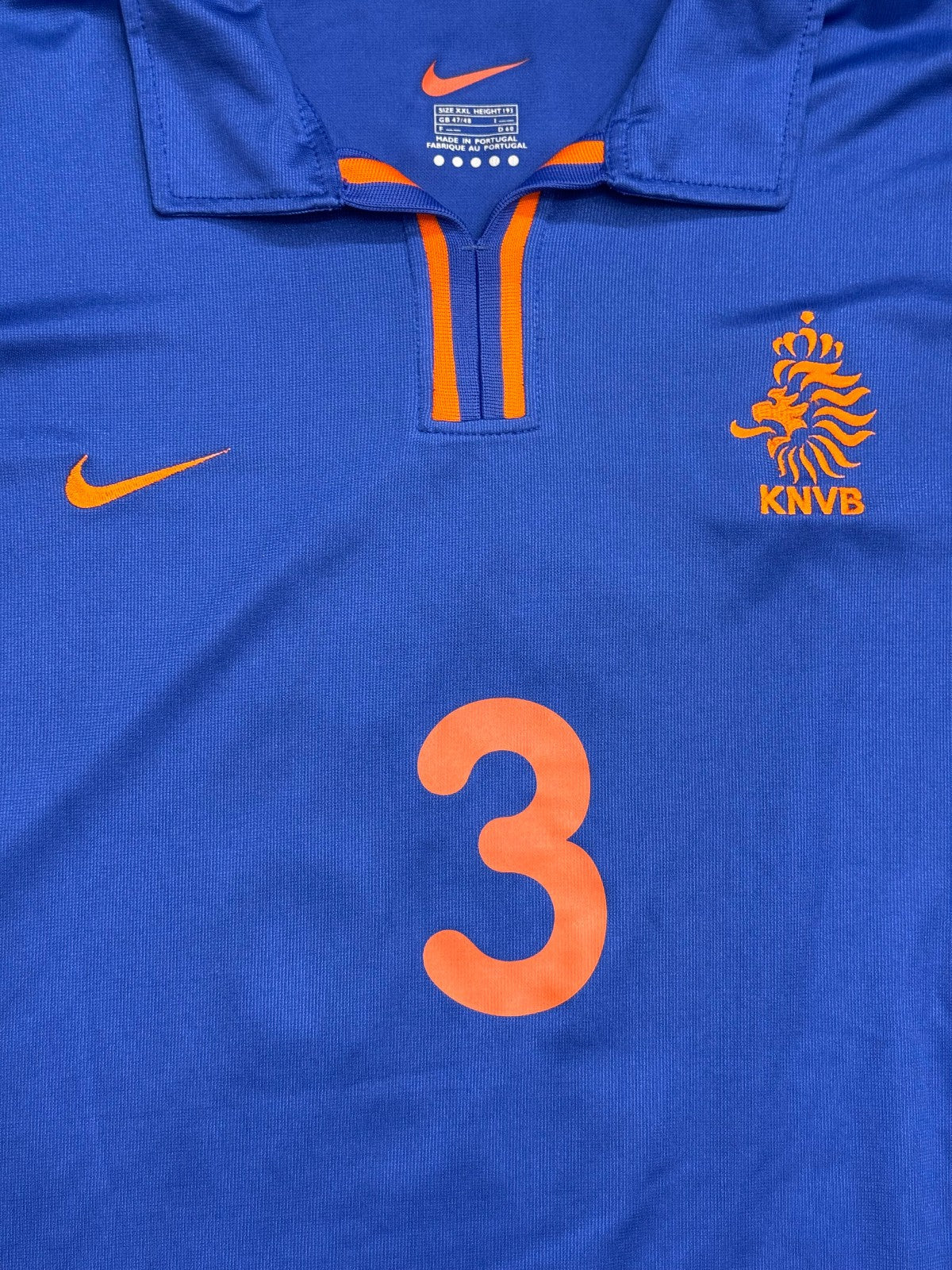 Olanda Nike 2000-2002 Jaap Stam #3 Maglia Vintage XXL Euro 2000
