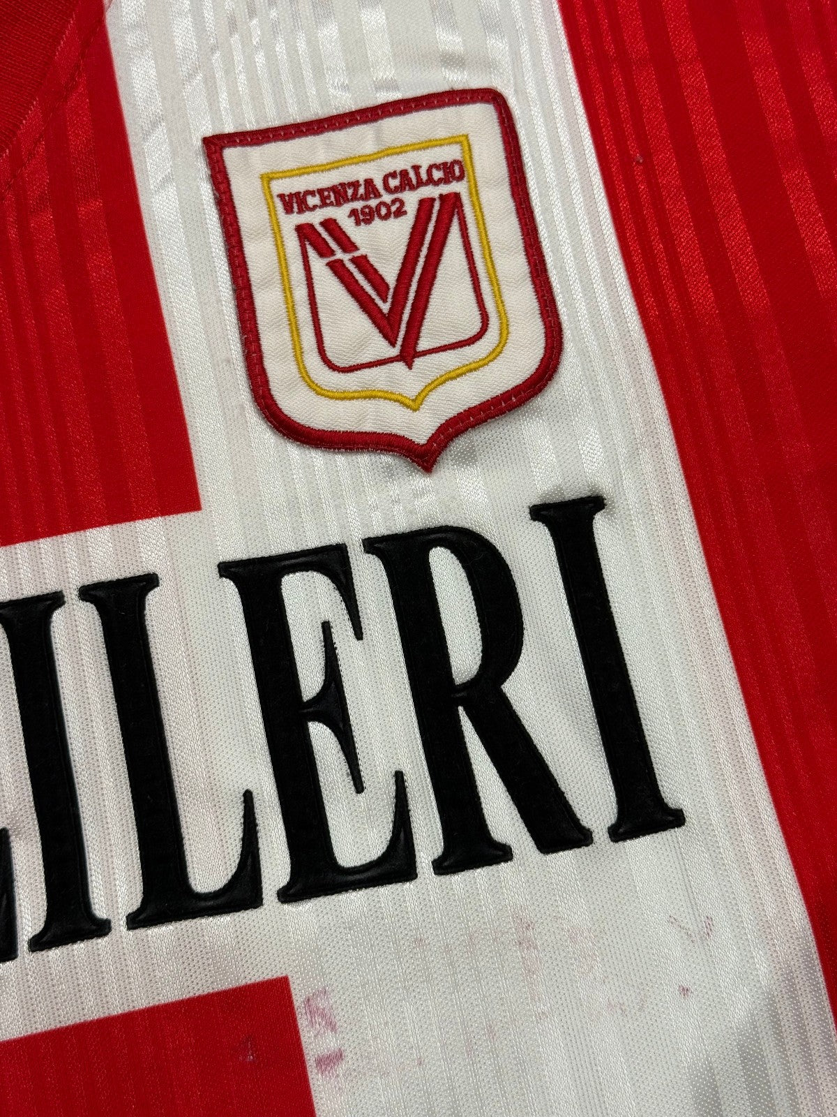 Maglia Vicenza Calcio Vintage Lotto 1997-1998 Iannuzzi #11 Pal Zileri