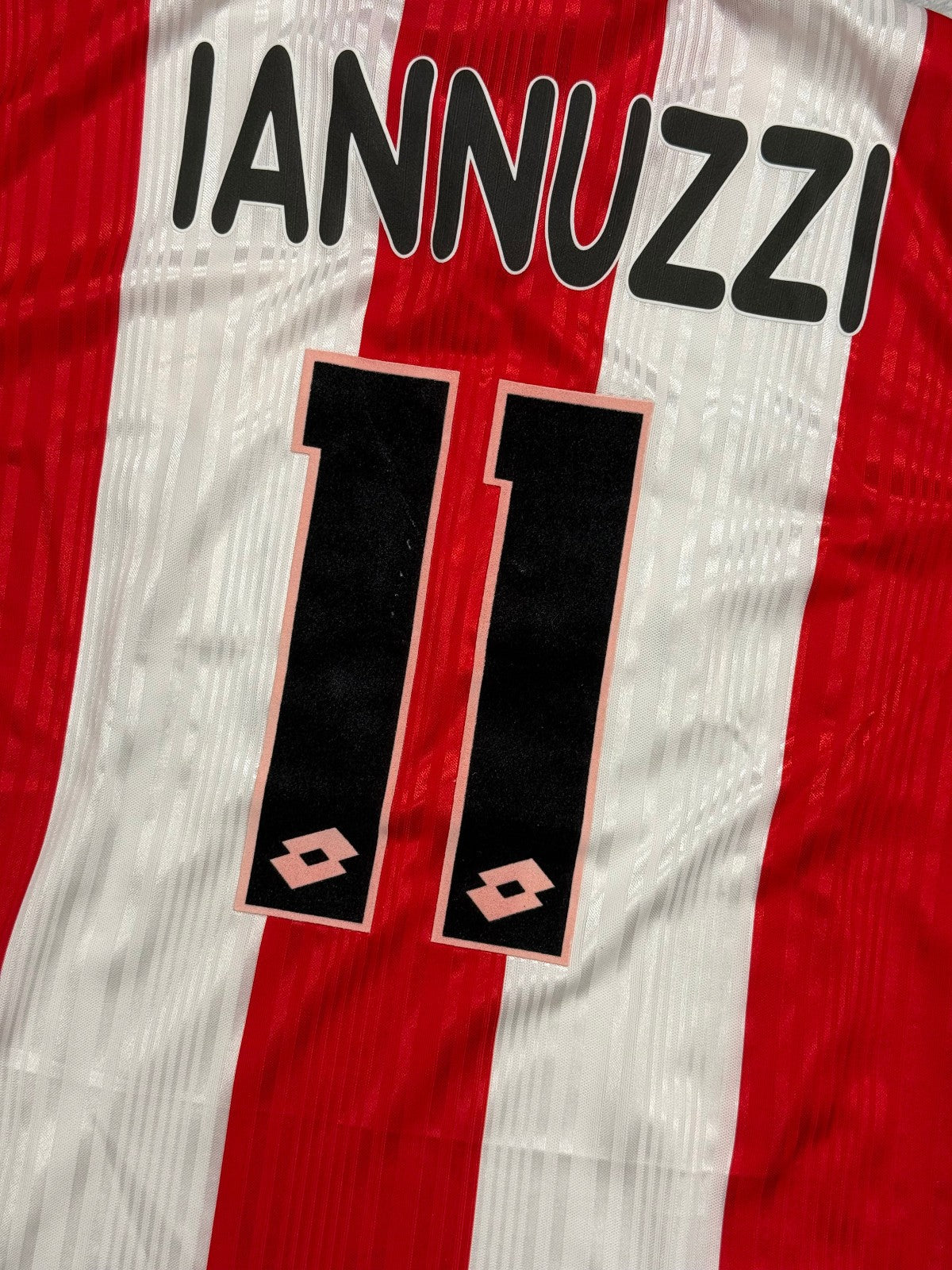 Maglia Vicenza Calcio Vintage Lotto 1997-1998 Iannuzzi #11 Pal Zileri