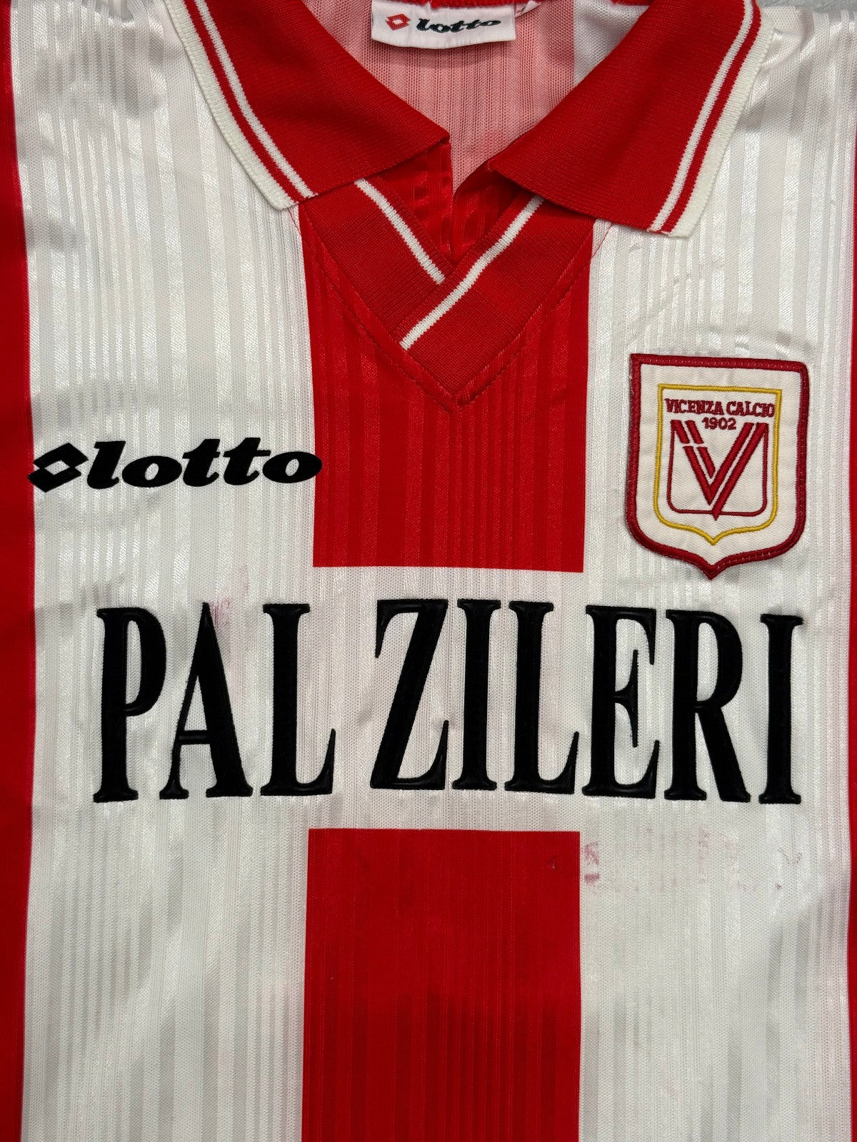 Maglia Vicenza Calcio Vintage Lotto 1997-1998 Iannuzzi #11 Pal Zileri