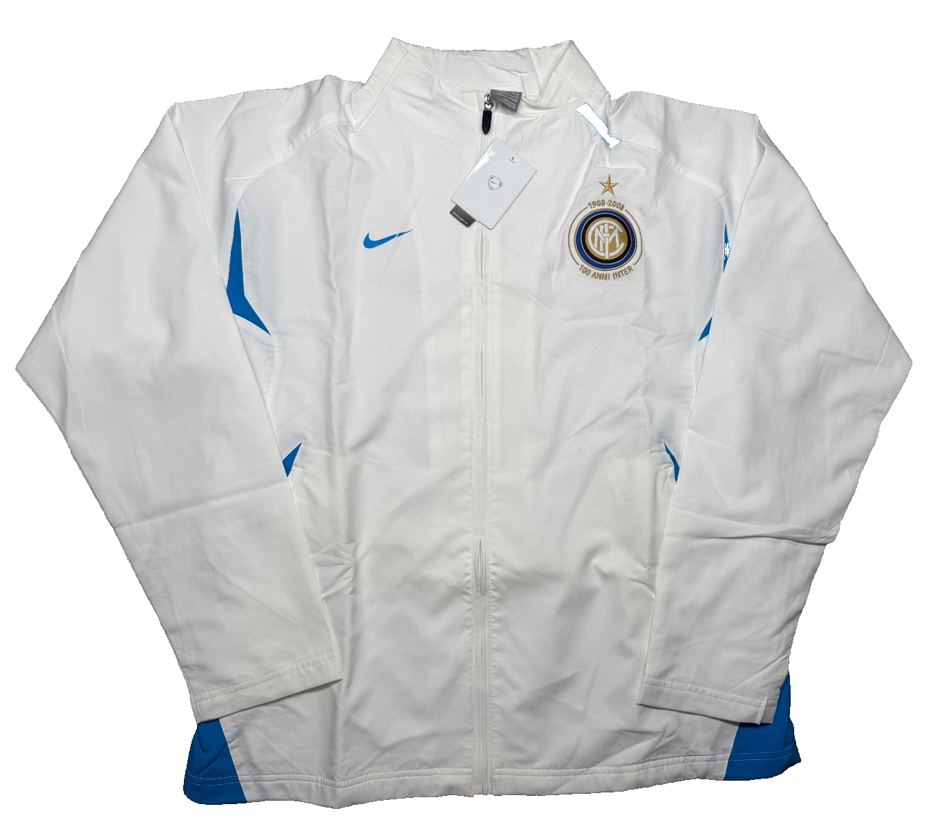 Giacca Felpa FC Inter Nike vintage 2008 2009 XL *BNWT* Zanetti Tracktop Jacket