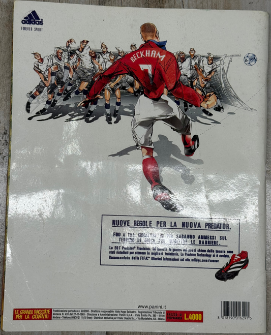 Album Figurine PANINI vintage 2000 2001 COMPLETO (no acquisti) con cedola Roma