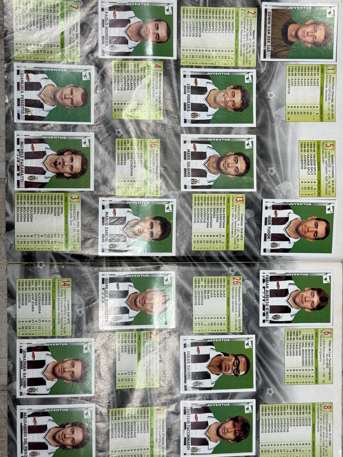 Album Figurine PANINI vintage 2000 2001 COMPLETO (no acquisti) con cedola Roma
