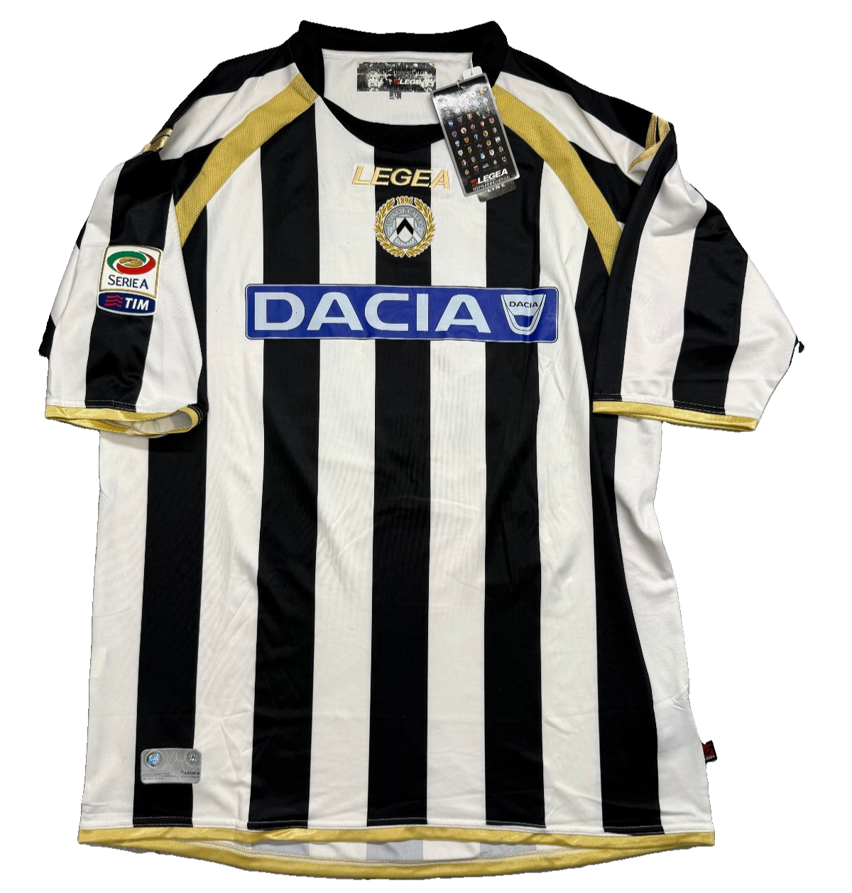 Maglia calcio vintage UDINESE Legea DI NATALE 2010 2011 home Shirt Jersey XL