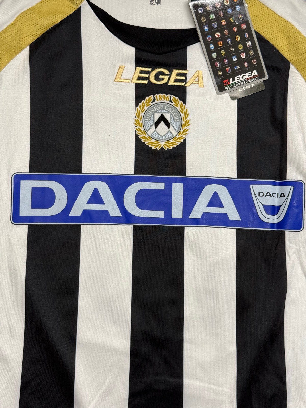 Maglia calcio vintage UDINESE Legea DI NATALE 2010 2011 home Shirt Jersey XL