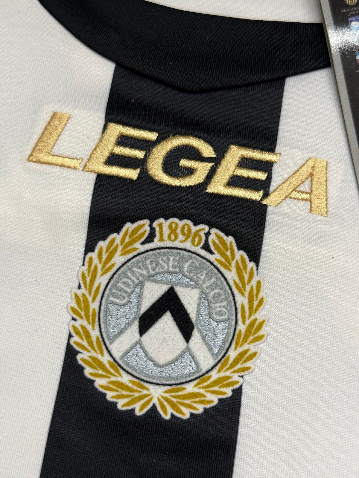 Maglia calcio vintage UDINESE Legea DI NATALE 2010 2011 home Shirt Jersey XL