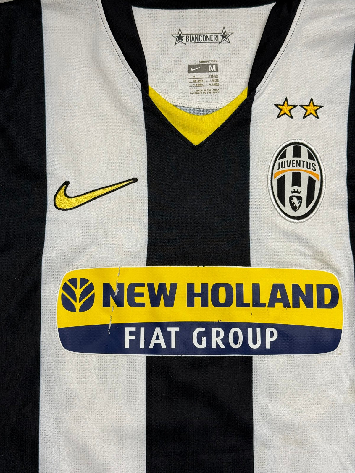 maglia calcio vintage DEL PIERO serie A  2009-10 home M NIKE