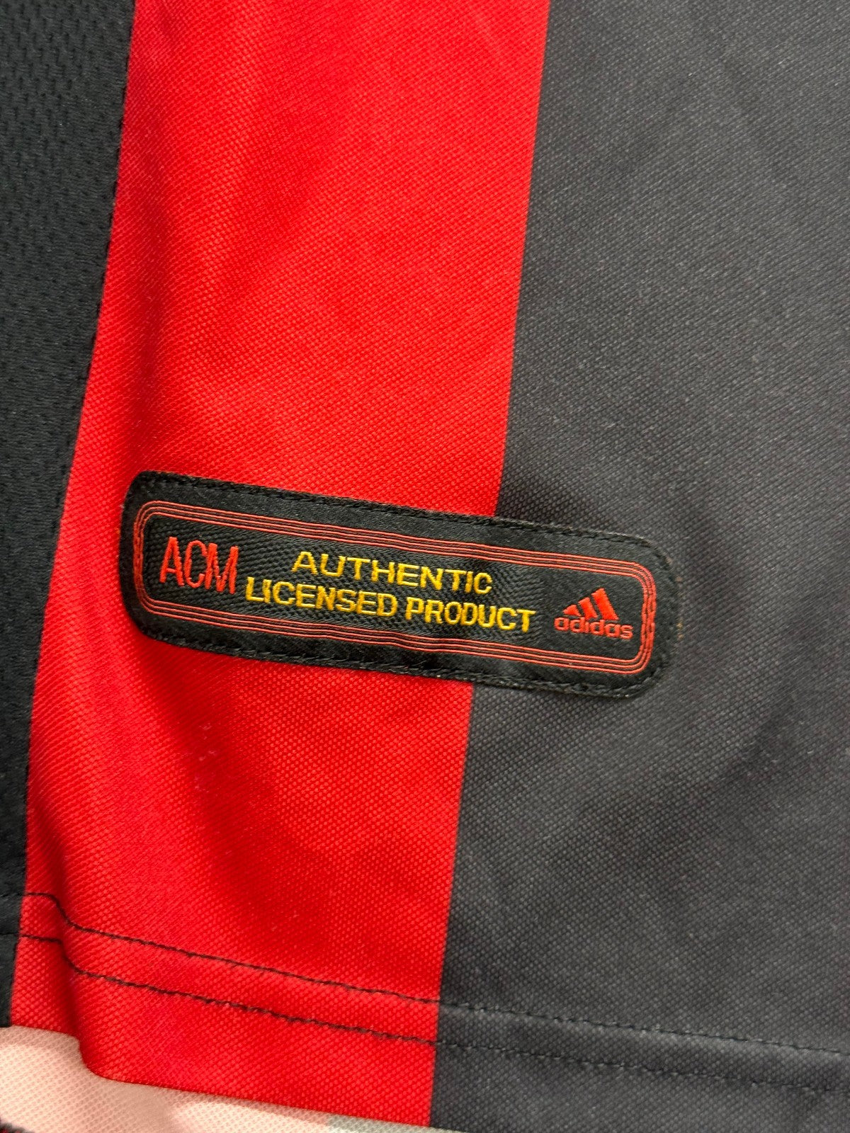 maglia calcio vintage AC Milan SHEVCHENKO Adidas 2000 2001 home OPEL Climalite