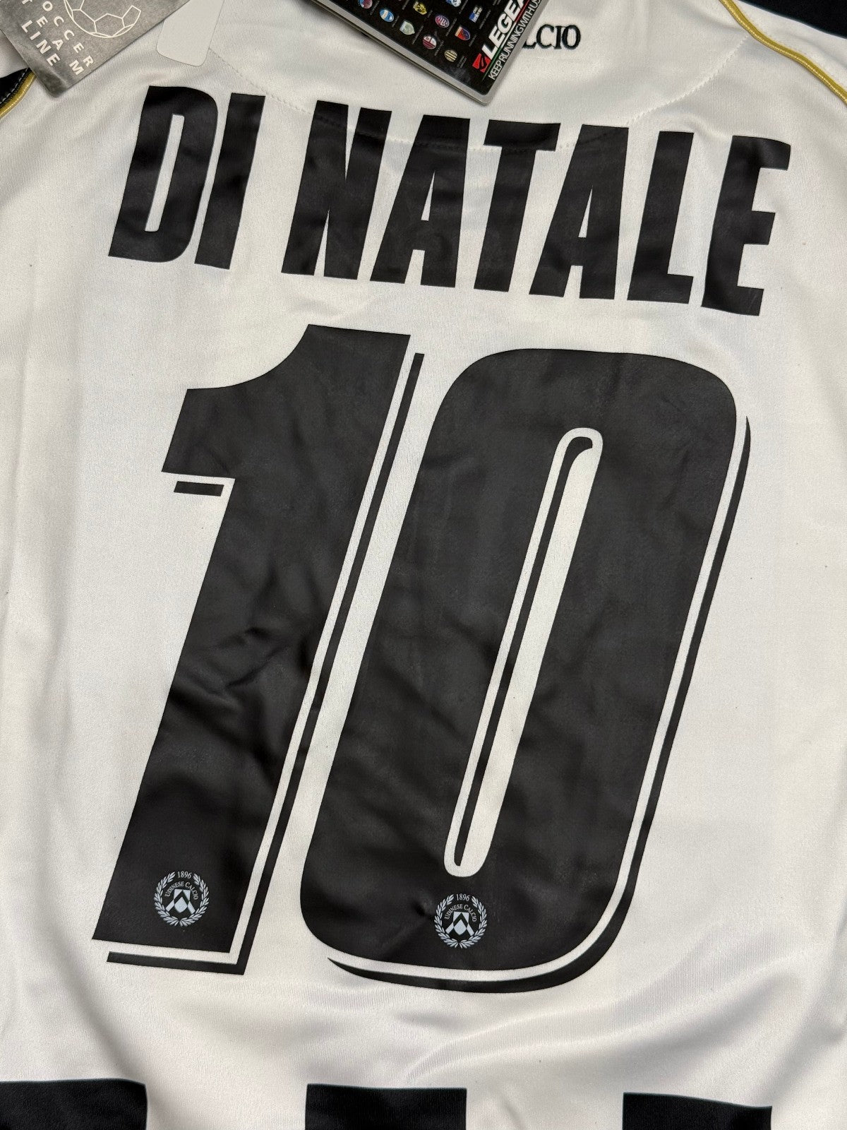 Maglia calcio vintage UDINESE Legea DI NATALE 2010 2011 home Shirt Jersey XL
