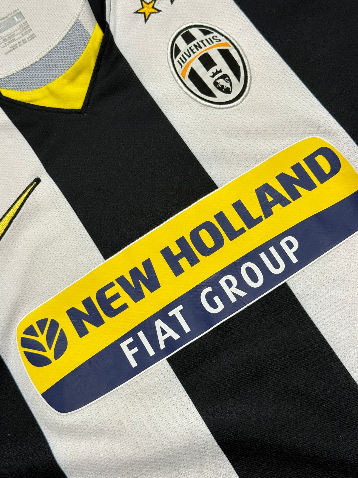 maglia calcio vintage DEL PIERO New Holland serie A  2009-10 home L NIKE